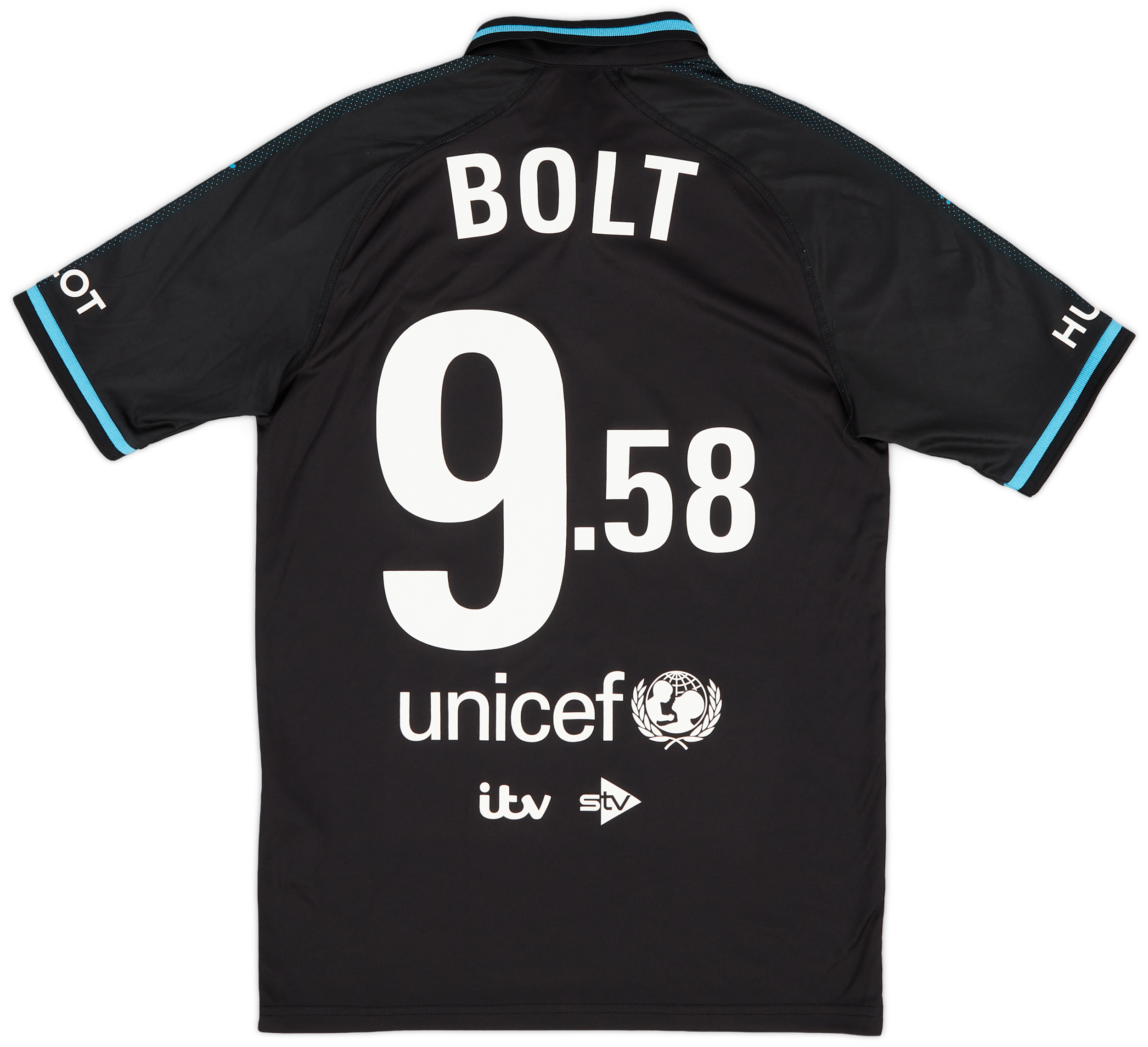 2018 Soccer Aid World XI Shirt Bolt 9.58 9/10 (S)