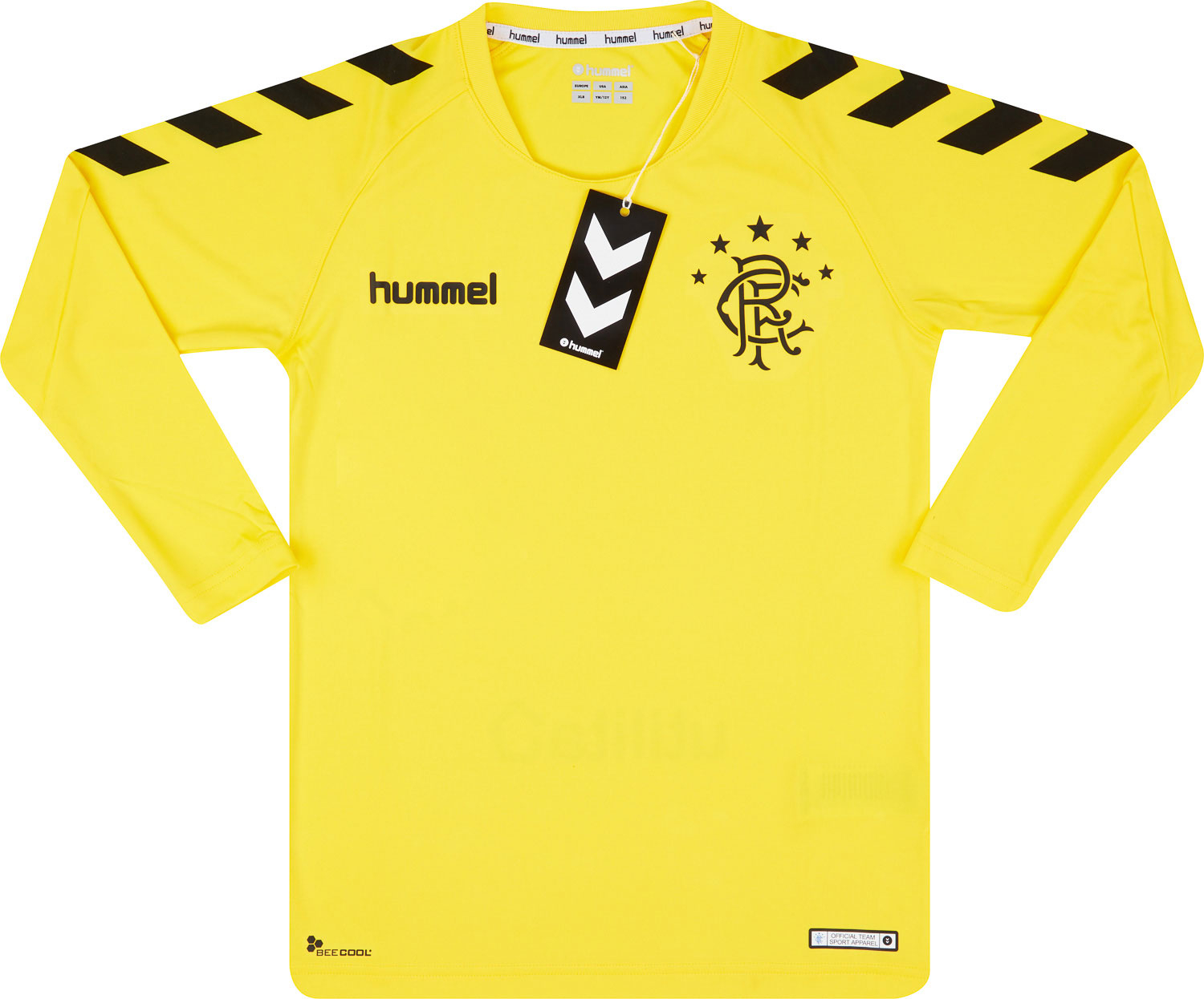 2018 19 Rangers GK Shirt XXL.Kids