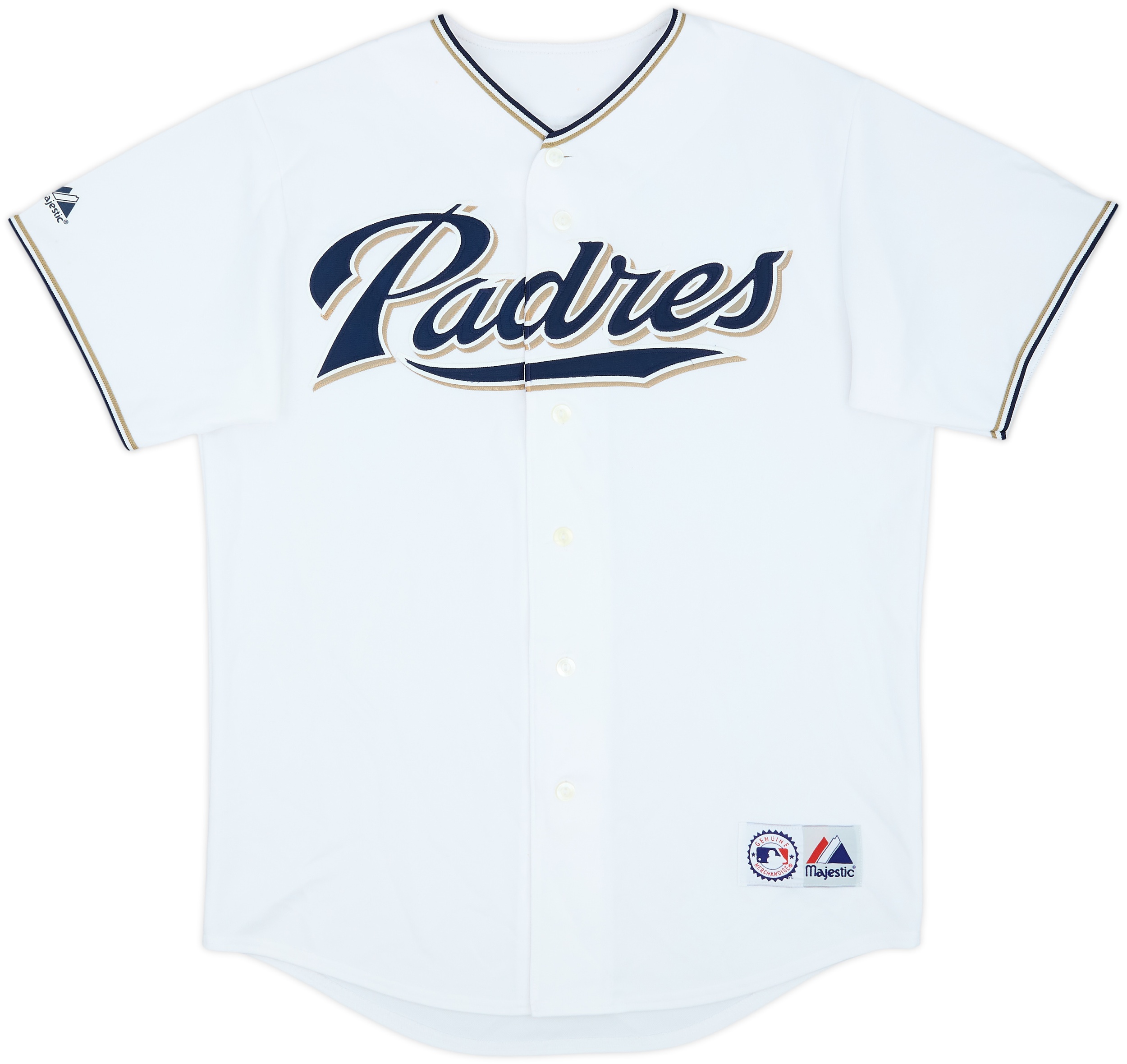 2004-09 San Diego Padres Majestic Home Jersey - 8/10 - (M)