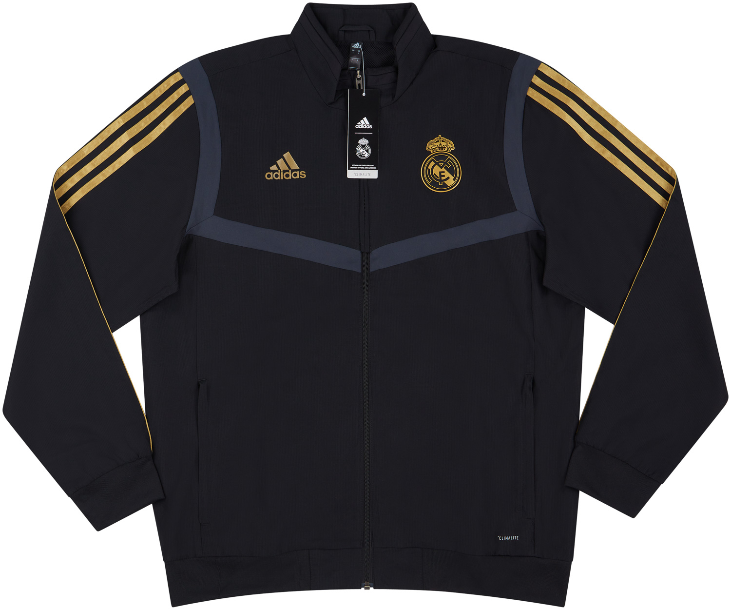 Real madrid pre match jacket sales