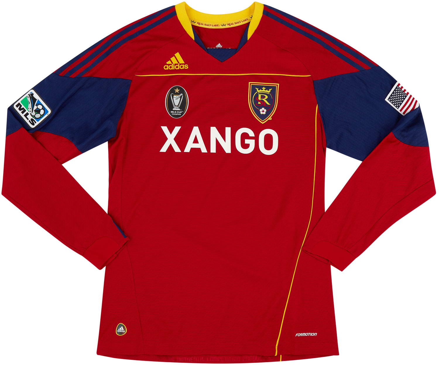 2010 Real Salt Lake Match Issue Home L/S Shirt Thompson #13