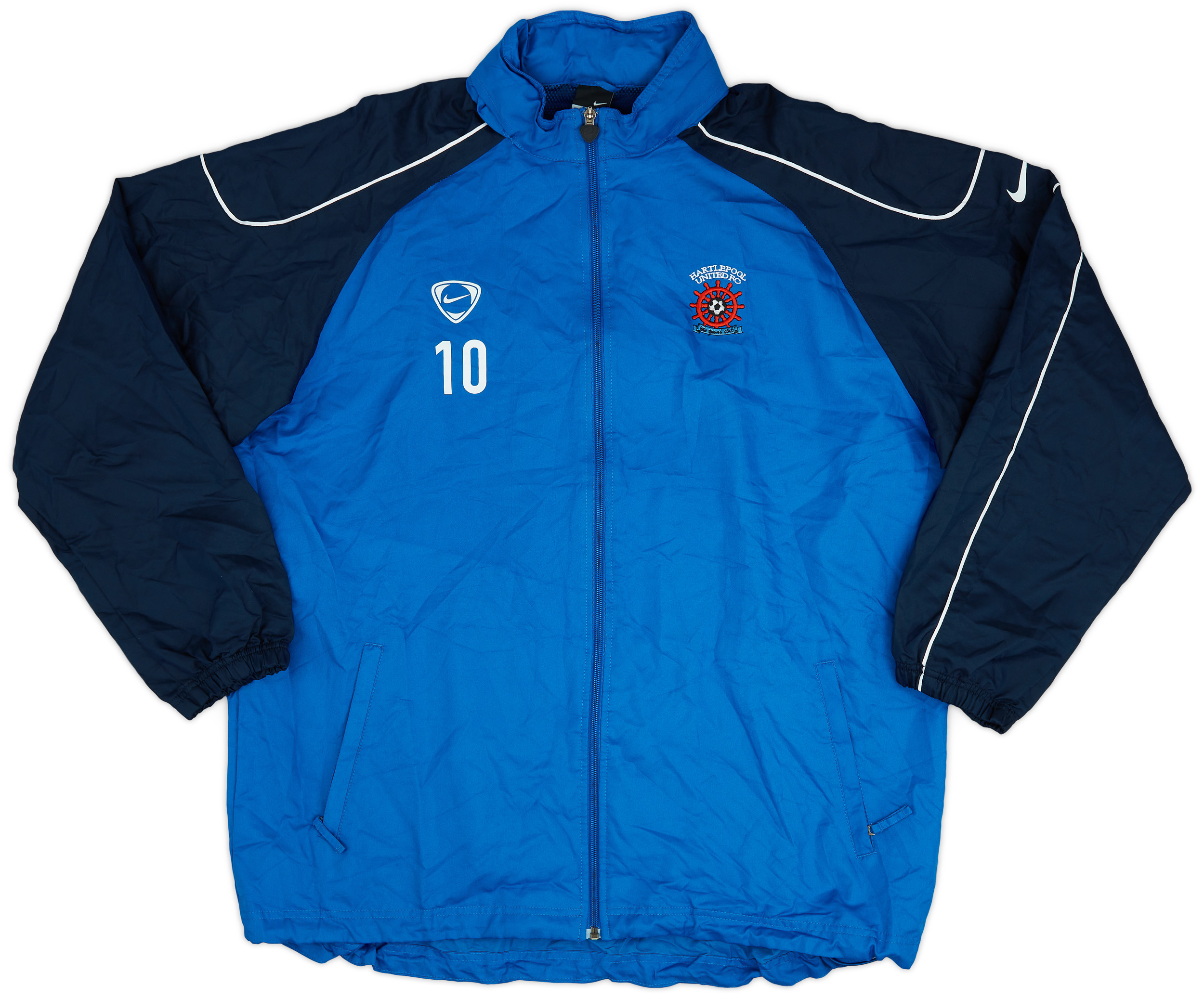 2006-07 Hartlepool Player Issue Track Jacket #10 - 10/10 - (XL)