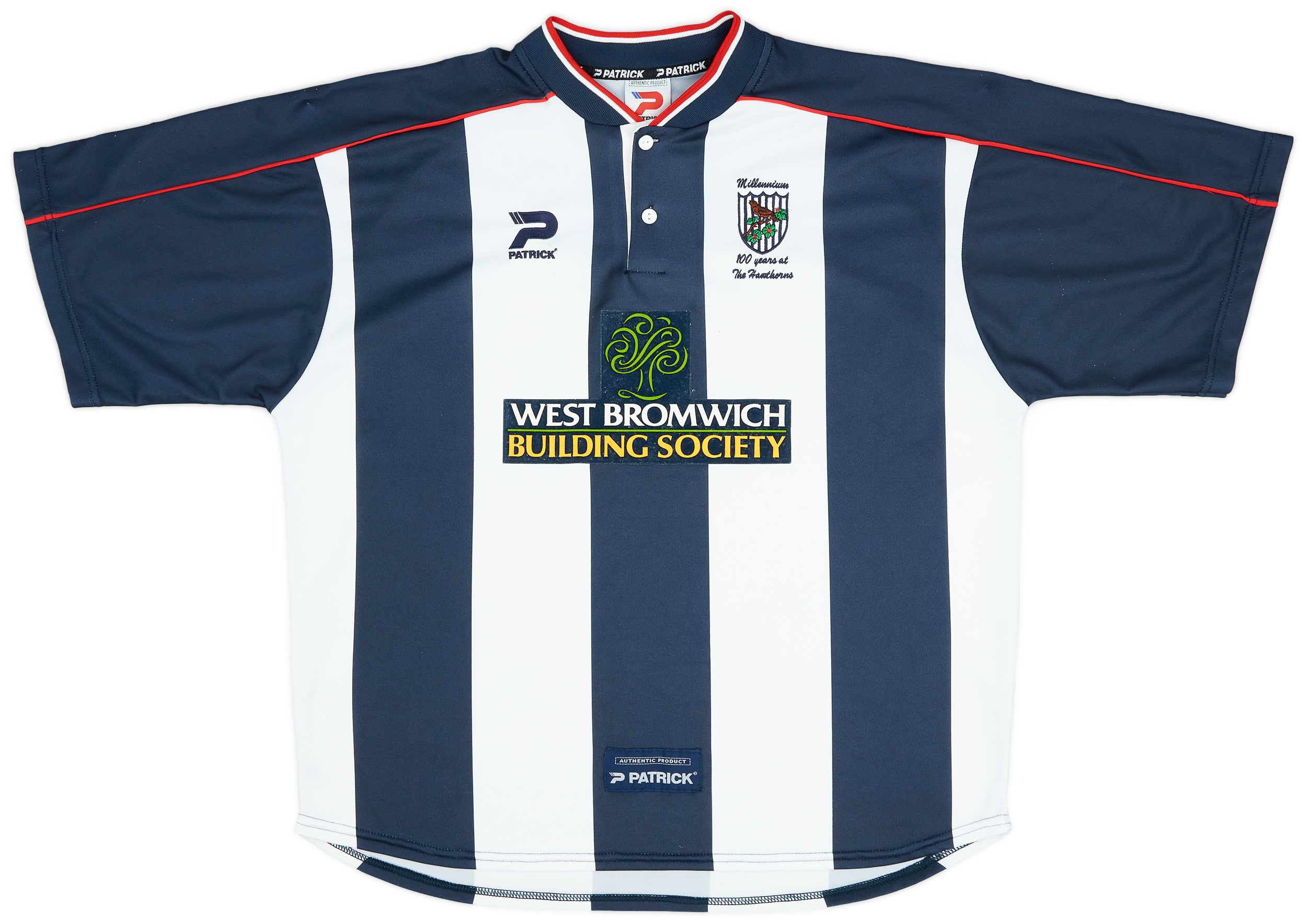 200002 West Brom Home Shirt 8/10 (XL)