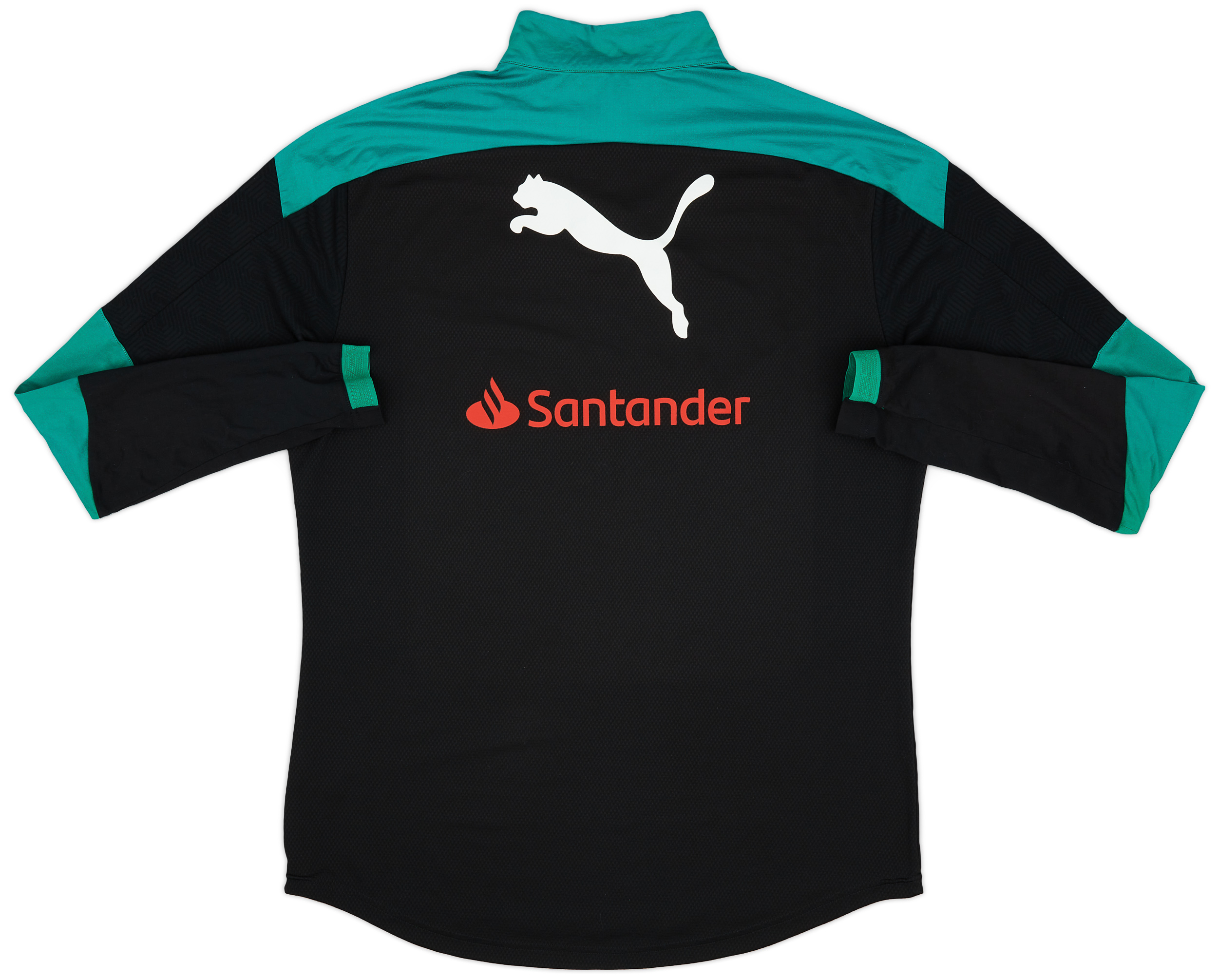 2019-20 Borussia Monchengladbach Puma 1/4 Zip Training Top - 9/10 