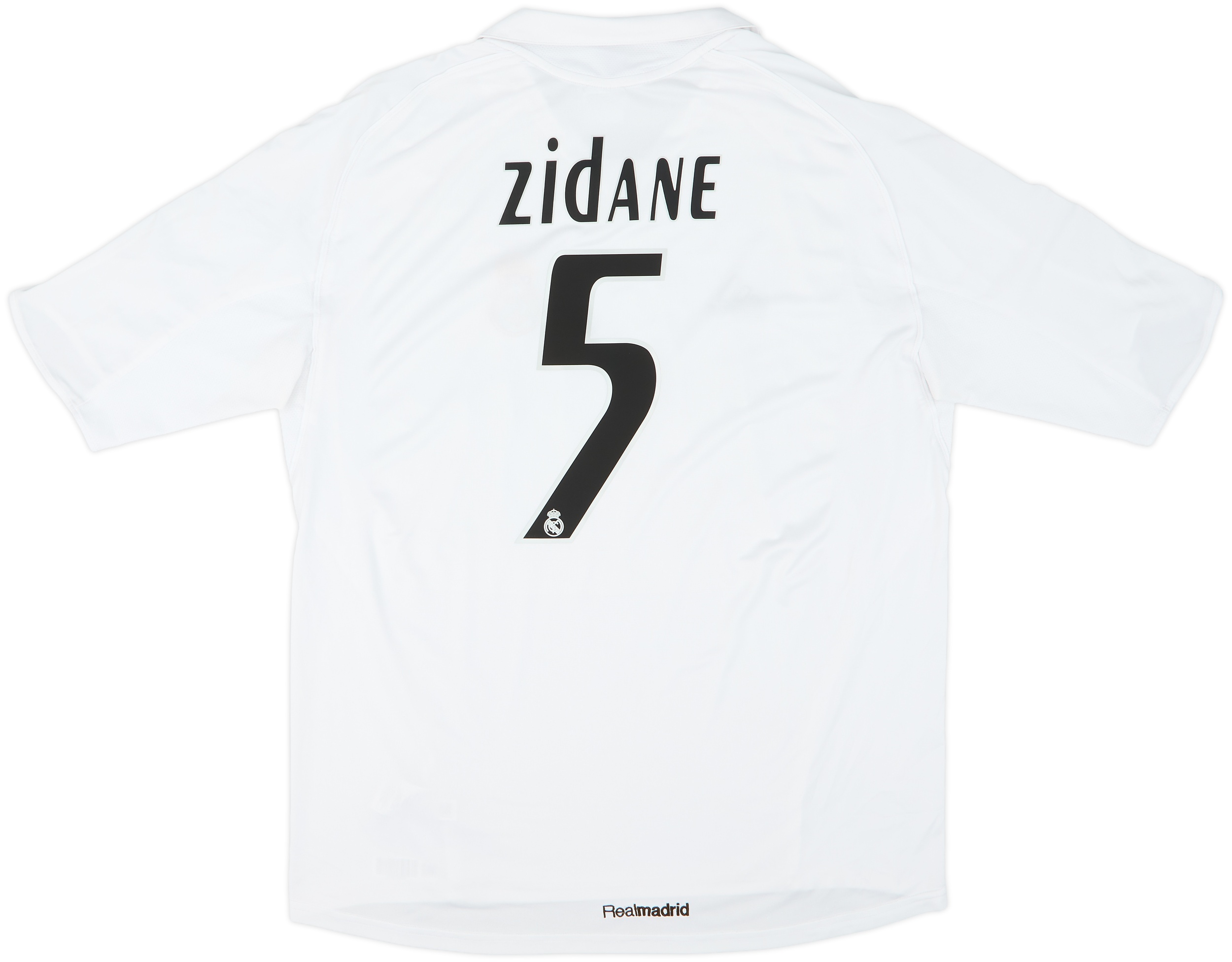 2005-06 Real Madrid Home Shirt Zidane #5