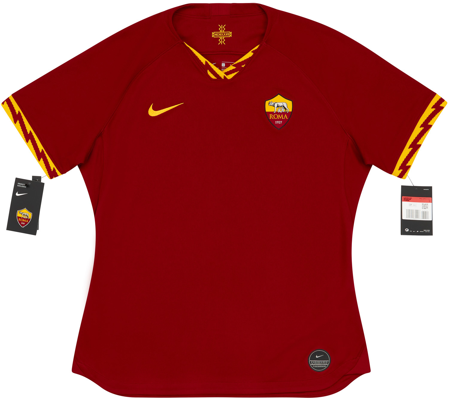 as roma home shirt