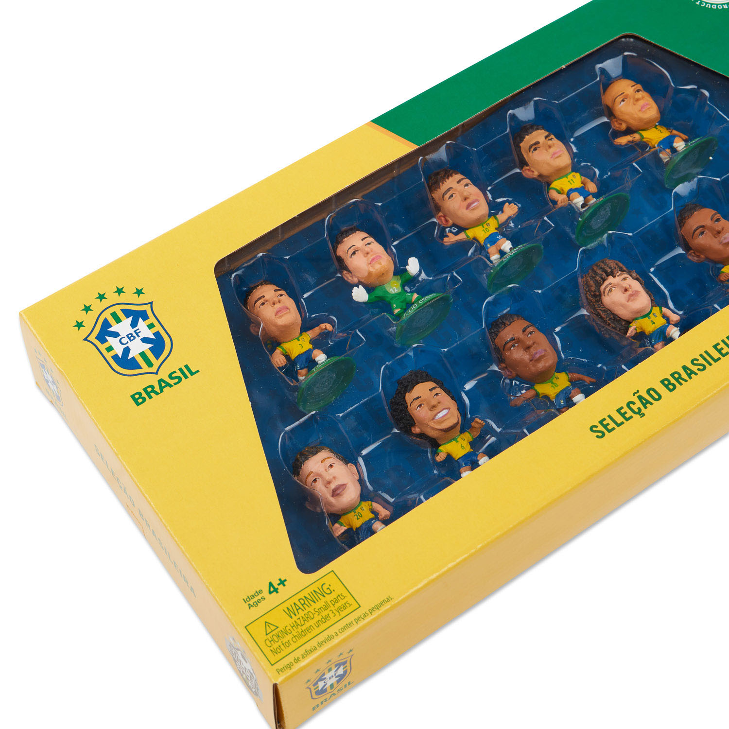 2014-15 Brazil Soccerstarz Figurines Team Pack