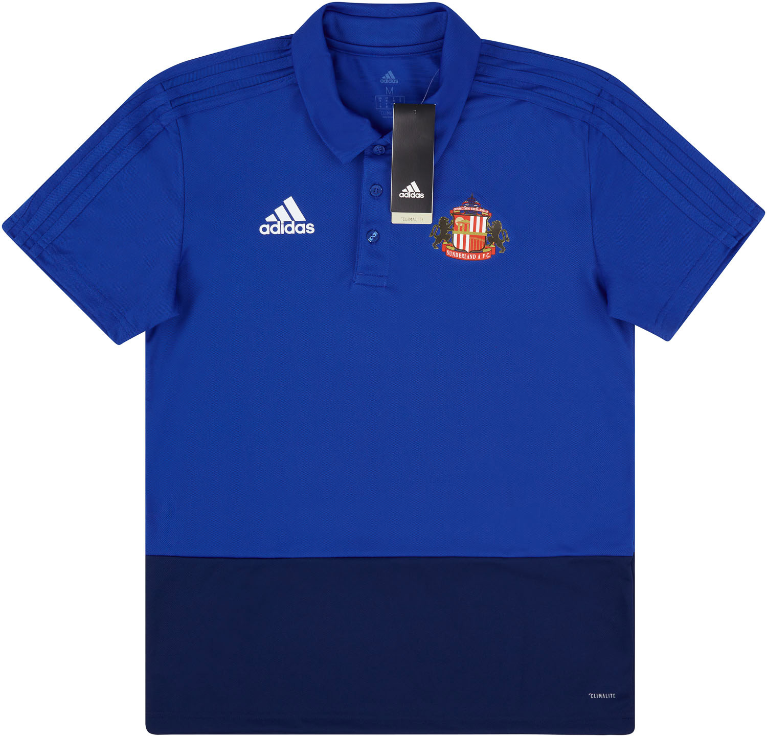 2018 19 Sunderland adidas Training Polo T Shirt S