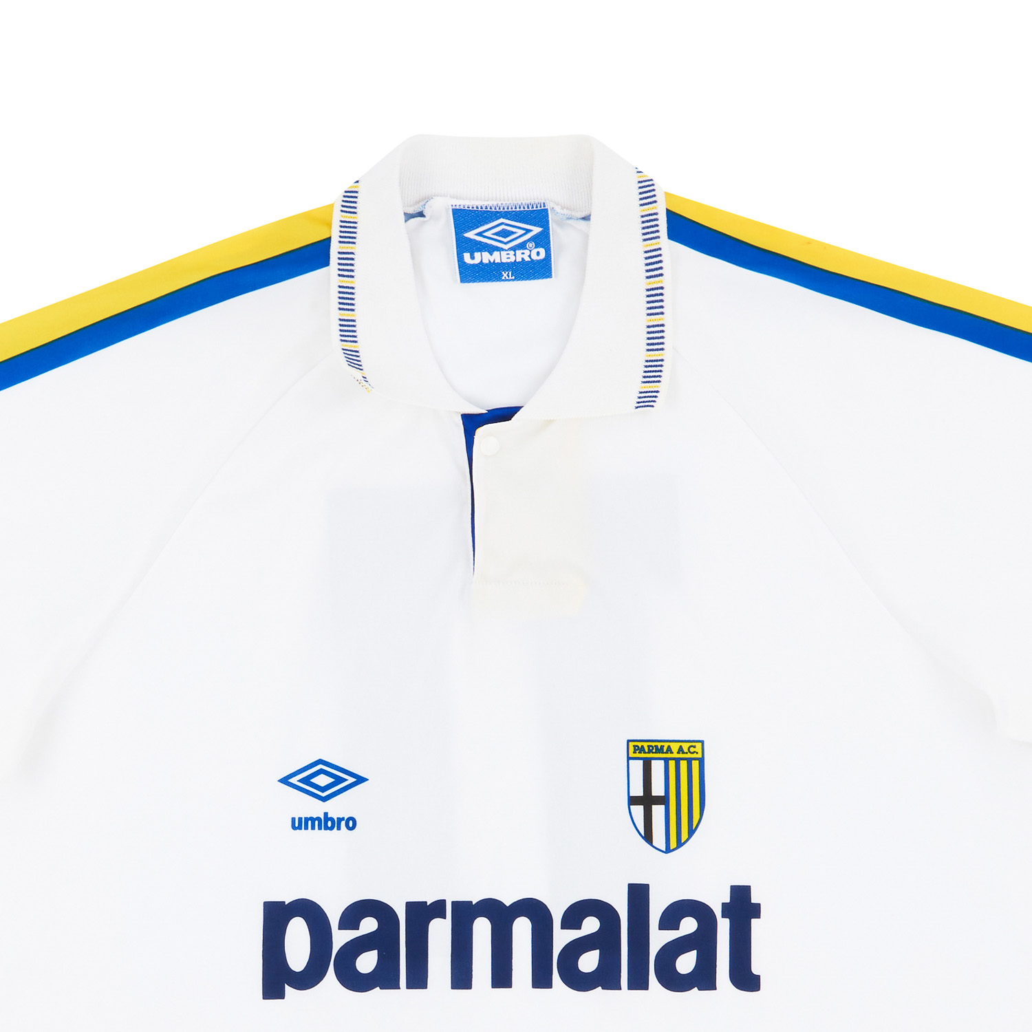 Umbro Parma A.C. ポロシャツ ホワイト【Lサイズ】