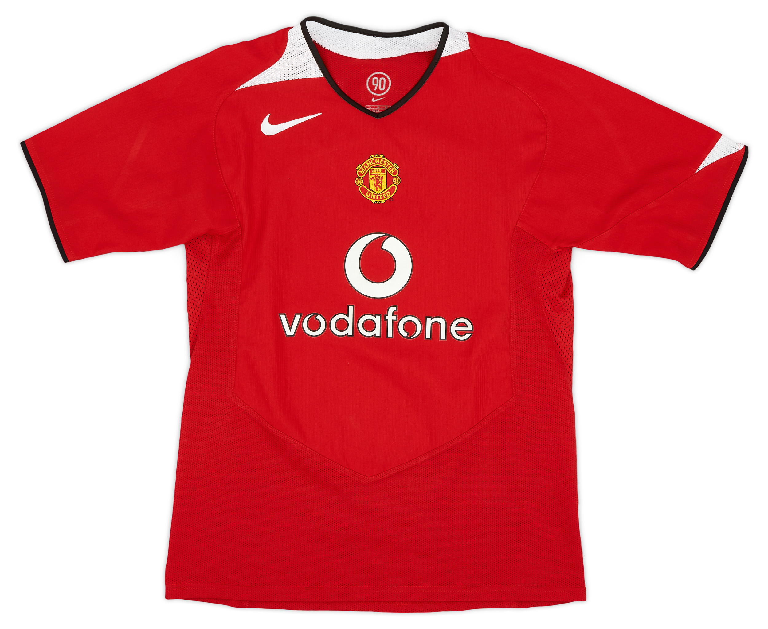 2004-06 Manchester United Home Shirt - 9/10 - (L.Boys)
