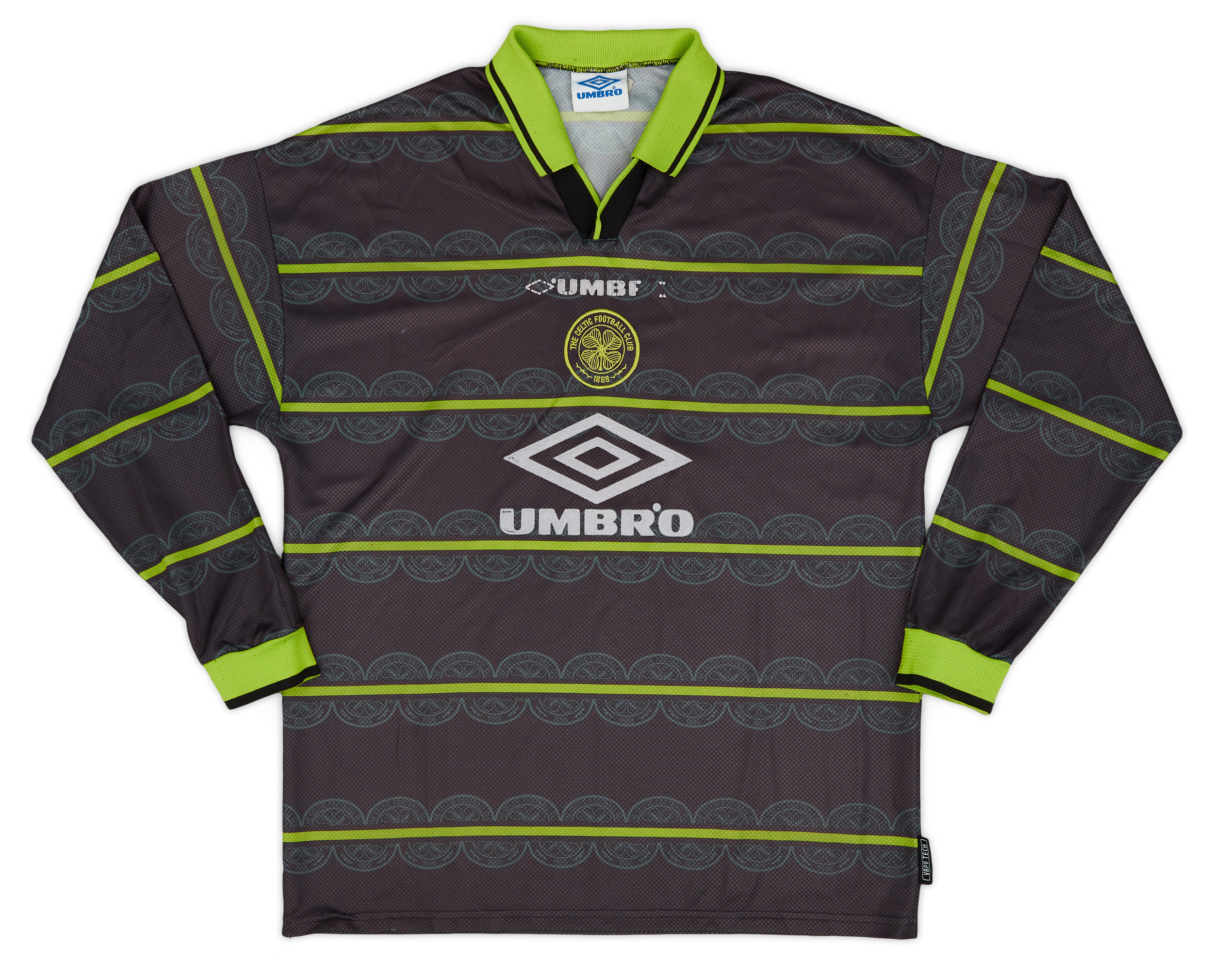 1998-99 Celtic Away Shirt L/S L