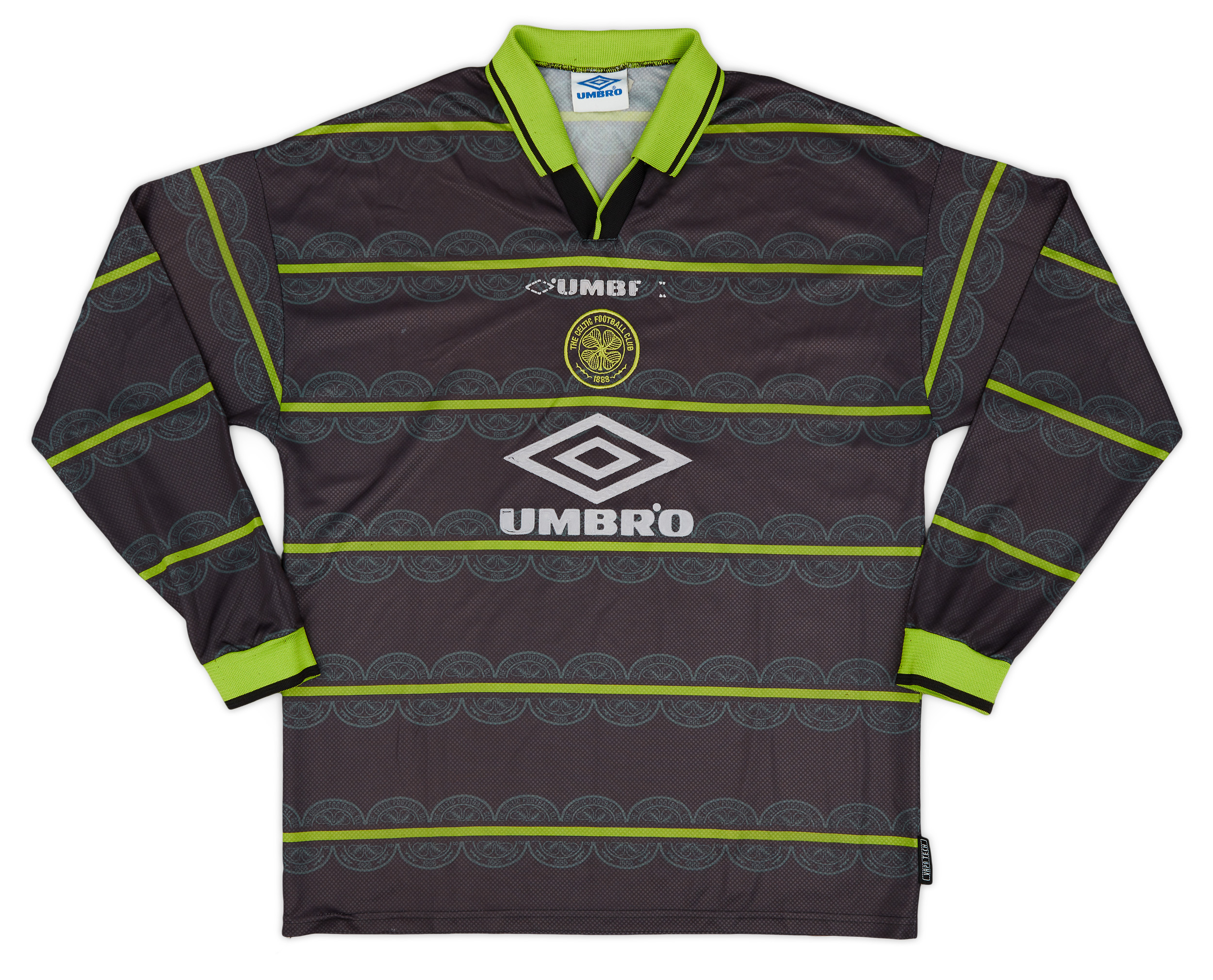 Celtic Away football shirt 1998 - 1999. Sponsored by Umbro