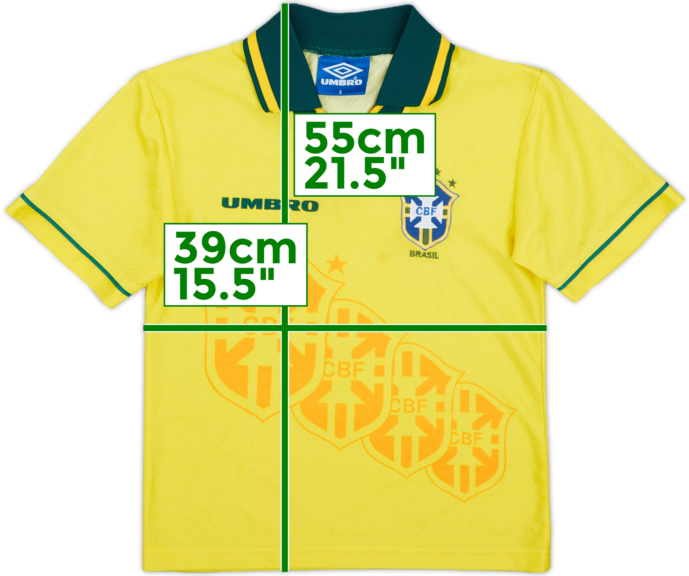 ウェア BRAZIL - 1994 (Home) 1994 BRAZIL HOME RETRO KIT WORLD CUP | Nostalgia Retro Kit