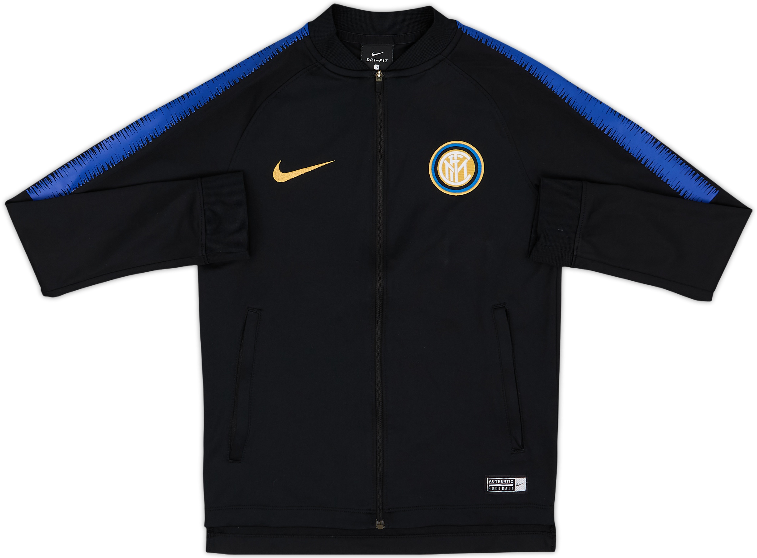 2018-19 Inter Milan Nike Track Jacket - 8/10 - (S.Boys)