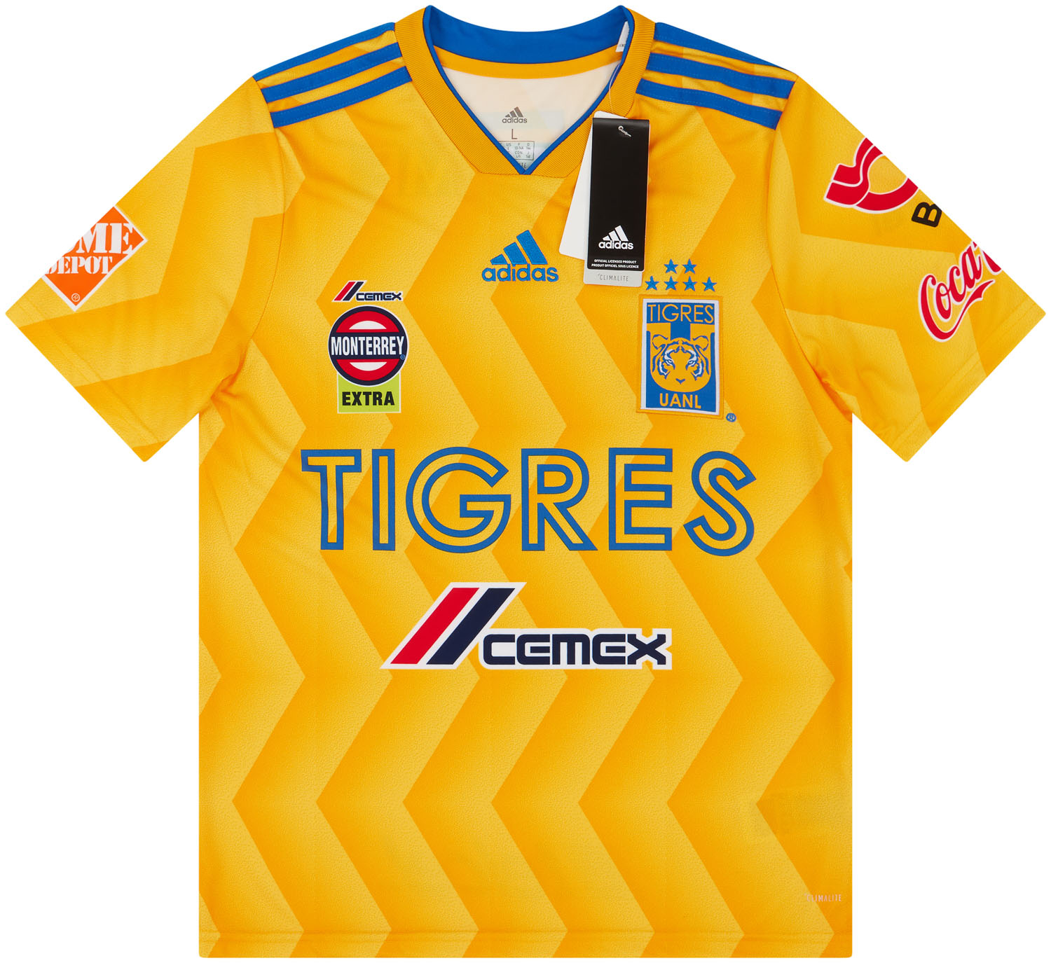Adidas tigres jersey 2018 store