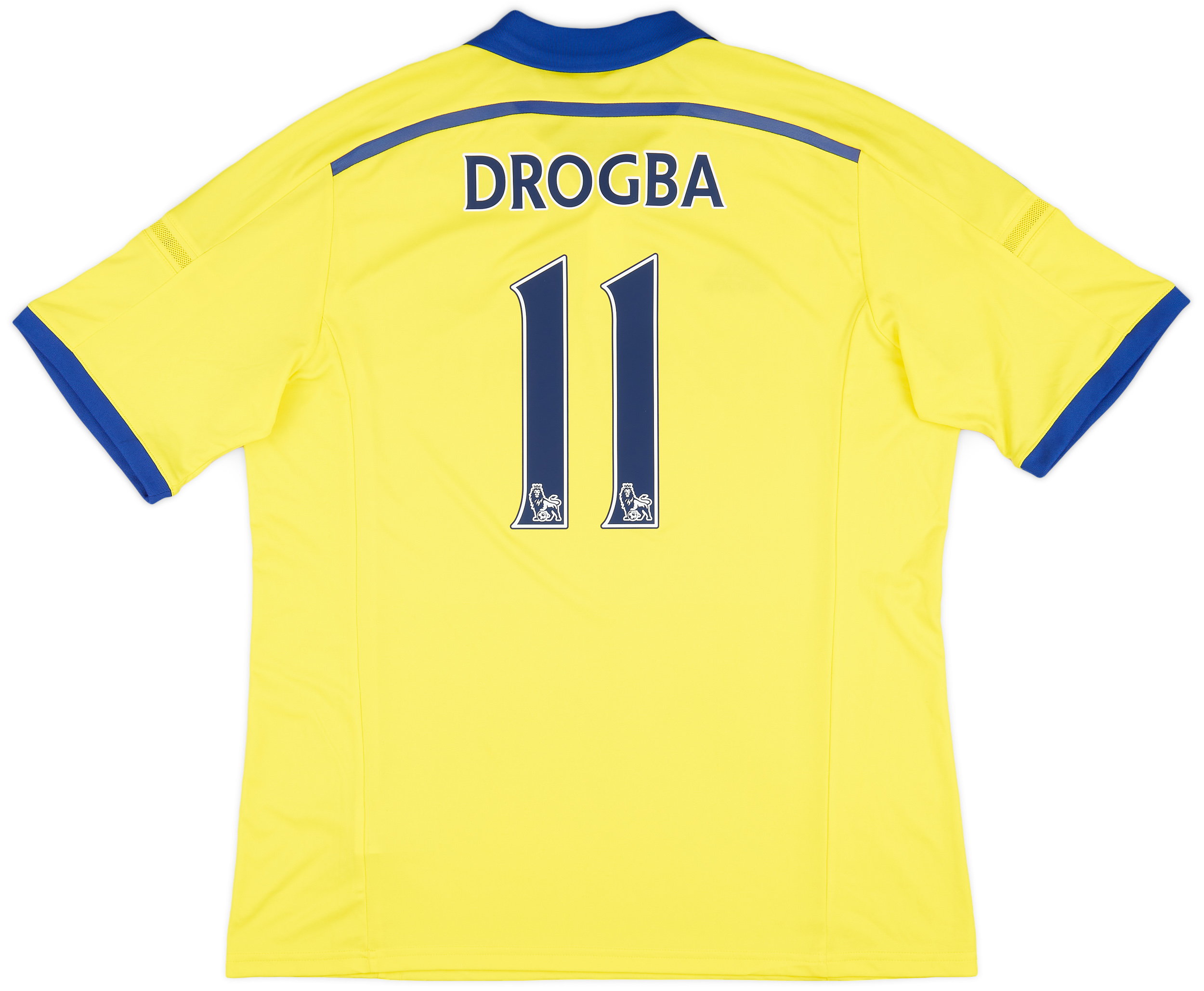201415 Chelsea Away Shirt Drogba 11 10/10 (XL)
