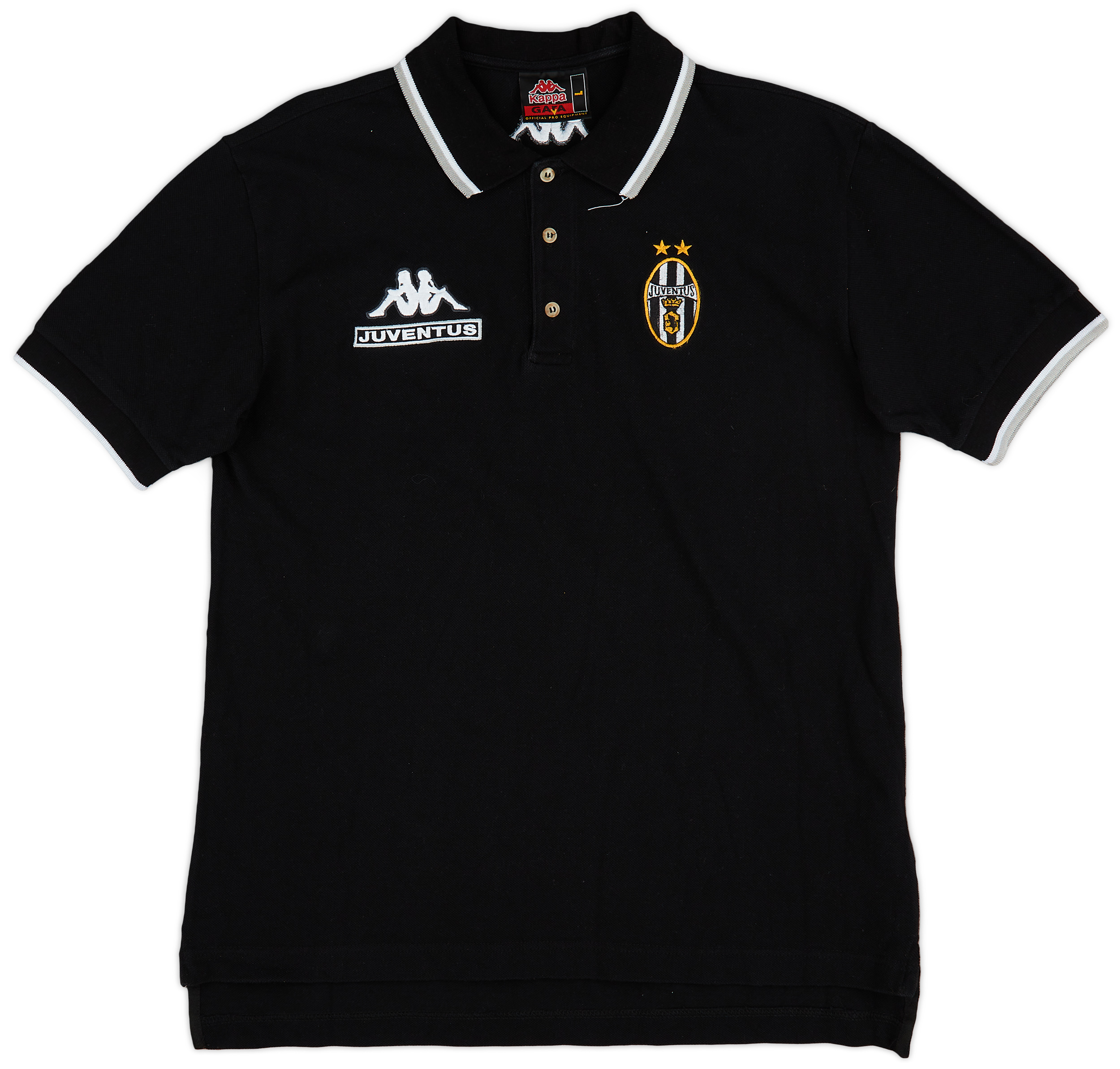 1998-99 Juventus Kappa Polo Shirt - 9/10 - (L)