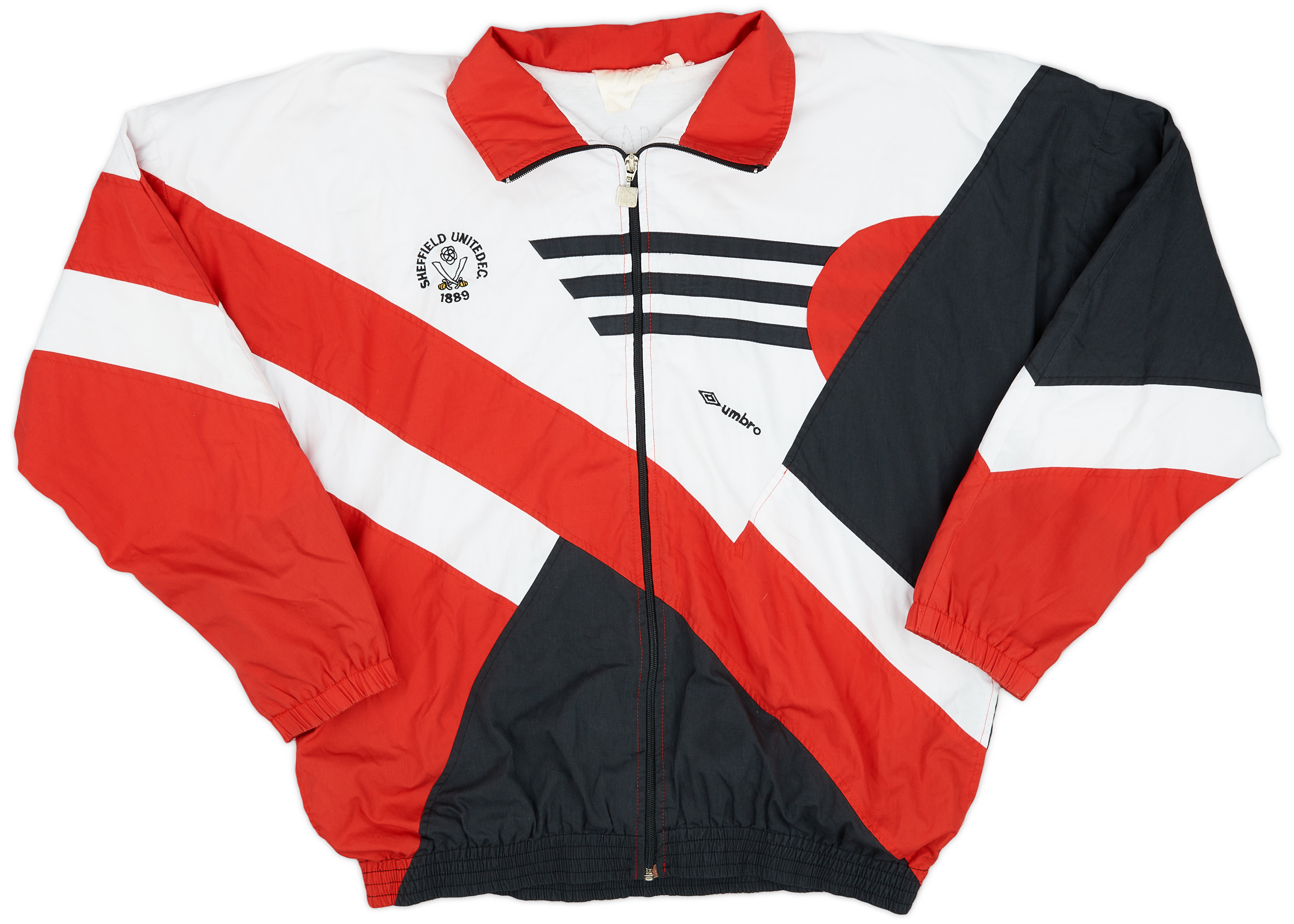 1990-92 Sheffield United Umbro Track Jacket - 8/10 - (XS)