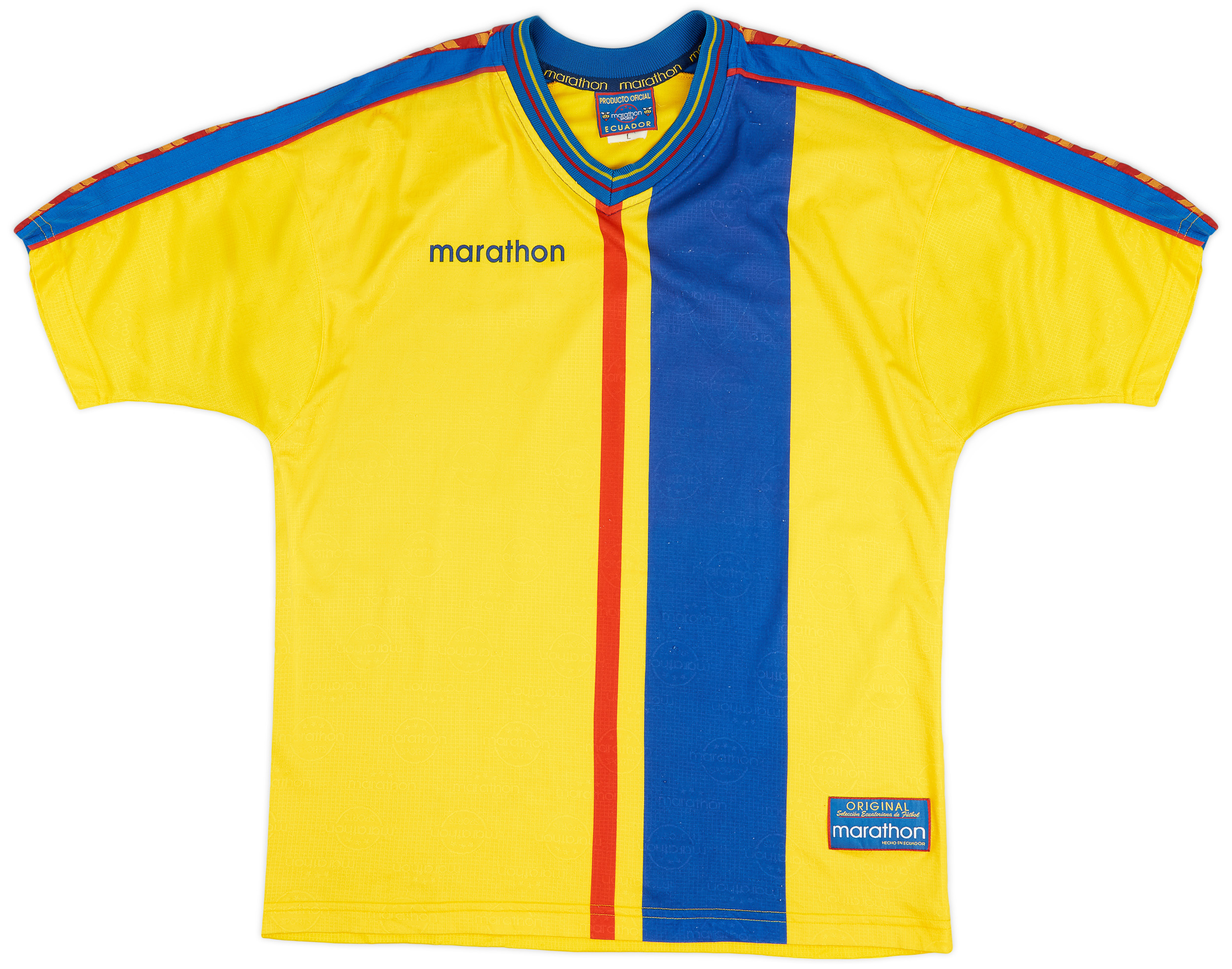 1998-01 Ecuador Home Shirt - 3/10 - (L)
