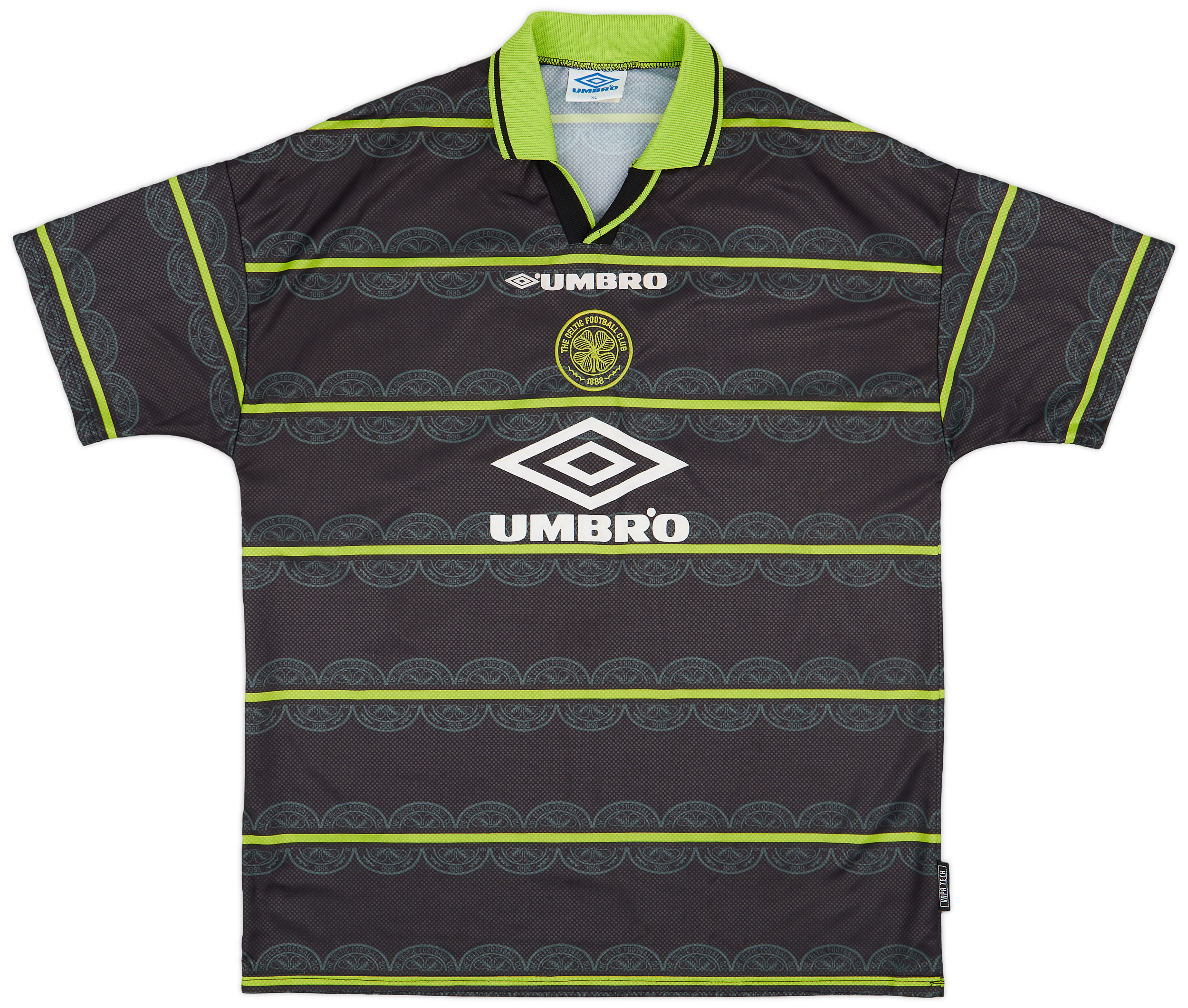 1998-99 Celtic Away Shirt Larsson #7 - 8/10 - (XL) 1998-99 Celtic Away Shirt Larsson #7 - 8/10 - (XL)