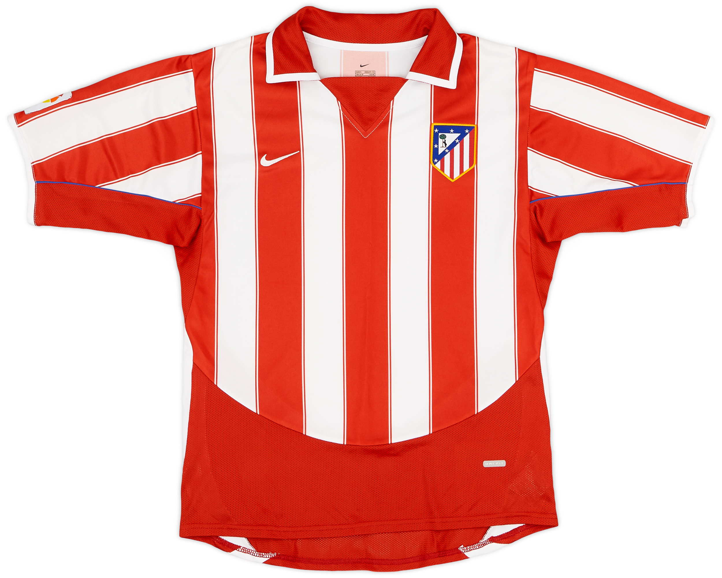 2003 04 Atletico Madrid Home Shirt 9 10 S