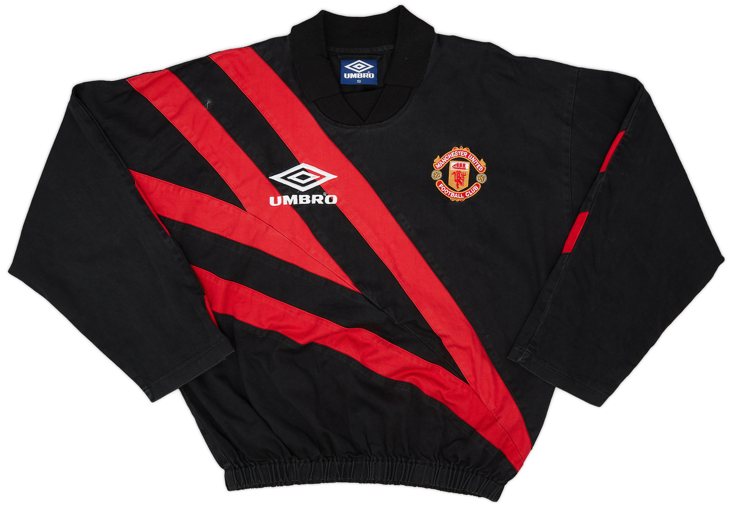 1992-93 Manchester United Umbro Drill Top - 9/10 - (S) 1992-93 Manchester United Umbro Drill Top - 9/10 - (S)