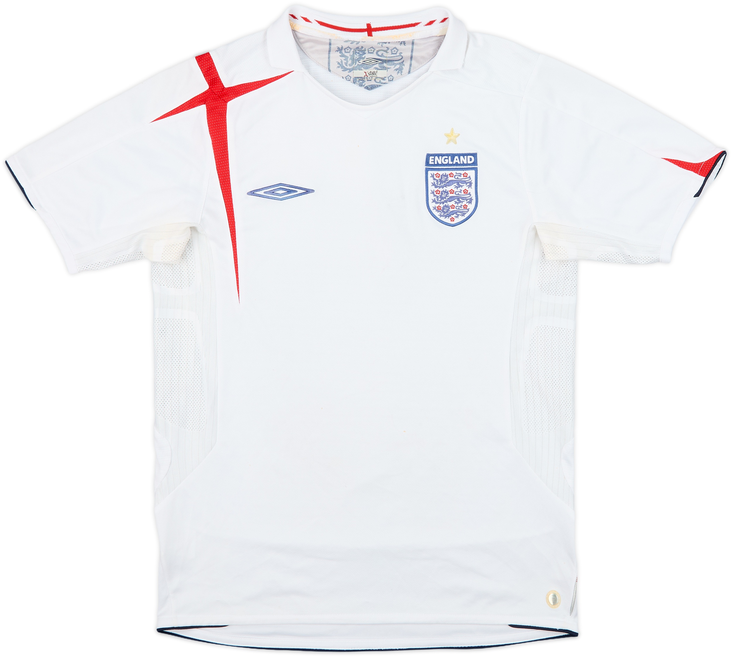 2005-07 England Home Shirt - 5/10 - (S)