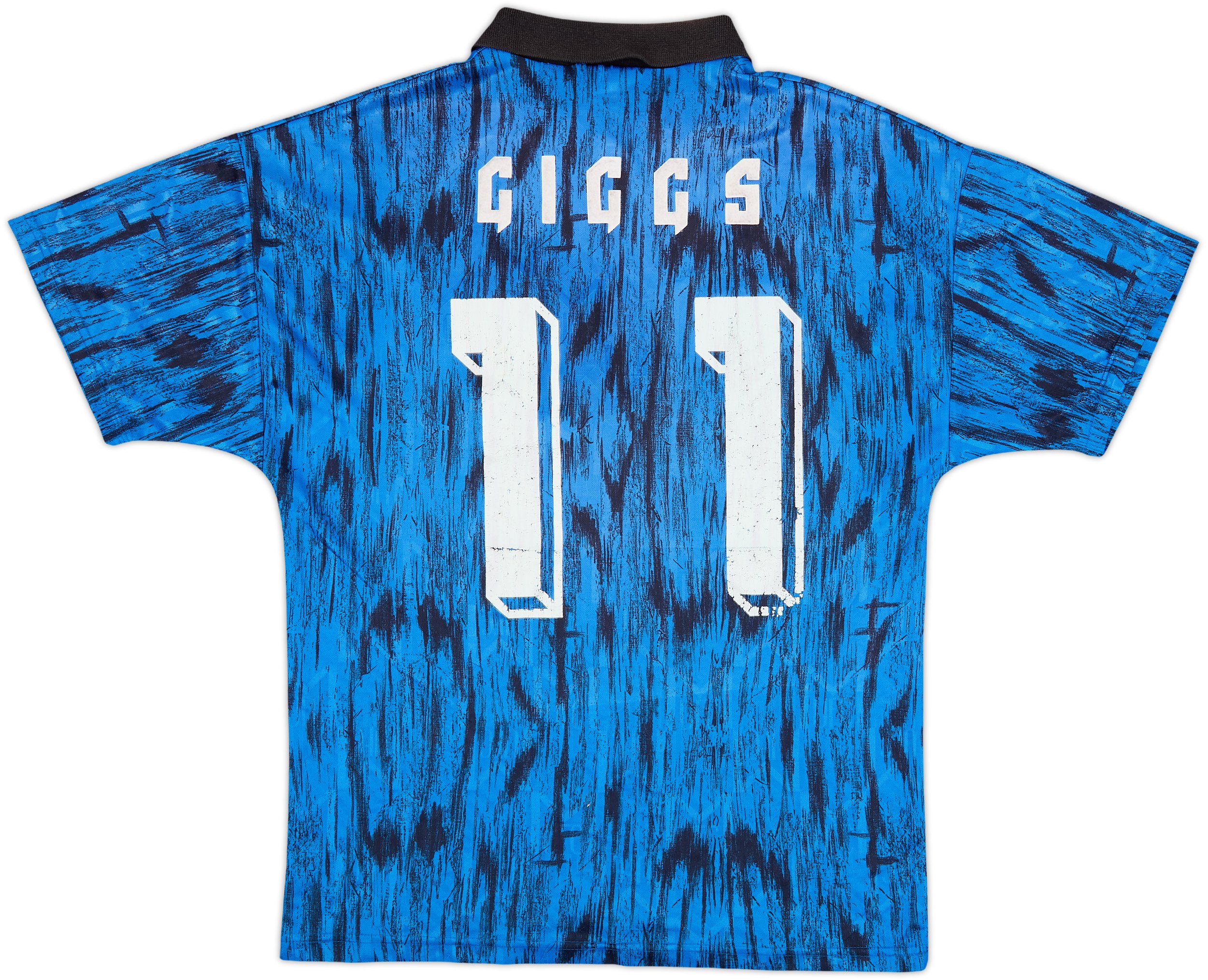 マンチェスターユナイテッド　99/00 タオル地ユニ　#11 GIGGS MINT GIGGS 11 XL Manchester United 1999 2000 Away Jersey
