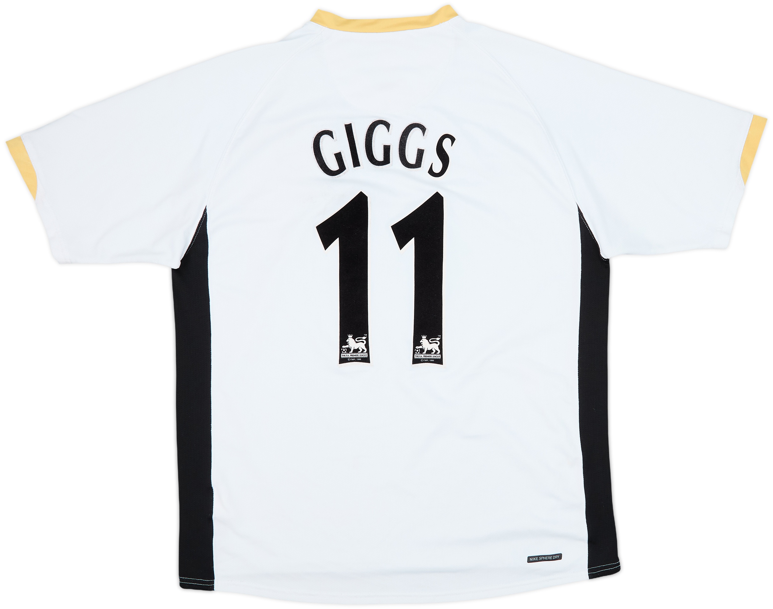 マンチェスターユナイテッド　99/00 タオル地ユニ　#11 GIGGS MINT GIGGS 11 XL Manchester United 1999 2000 Away Jersey