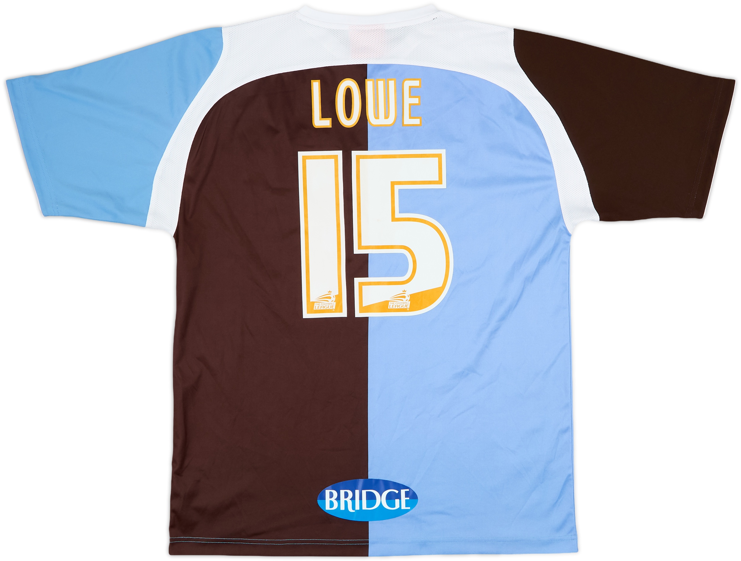 2009-10 Bury 125 Years Home Shirt Lowe #15 9/10 (M)