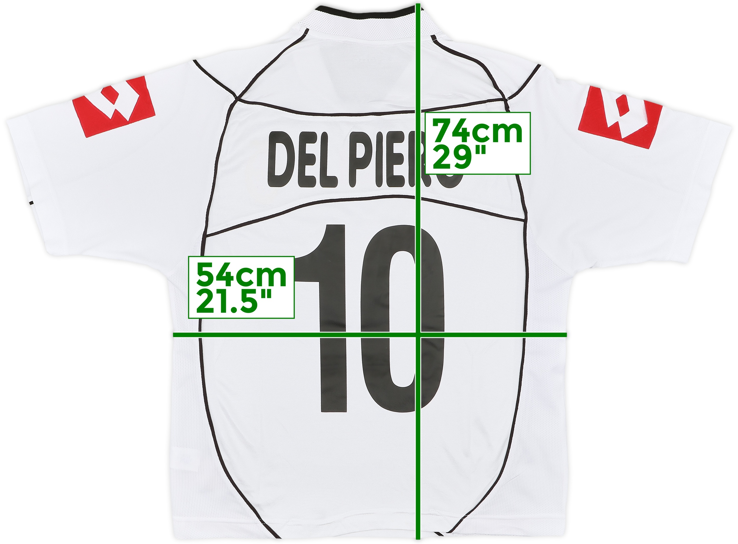 極美品！　02-03 Juventus Del Piero #10 LOTTO 2002-03 Juventus Lotto Del Piero #10 shirt | retroiscooler
