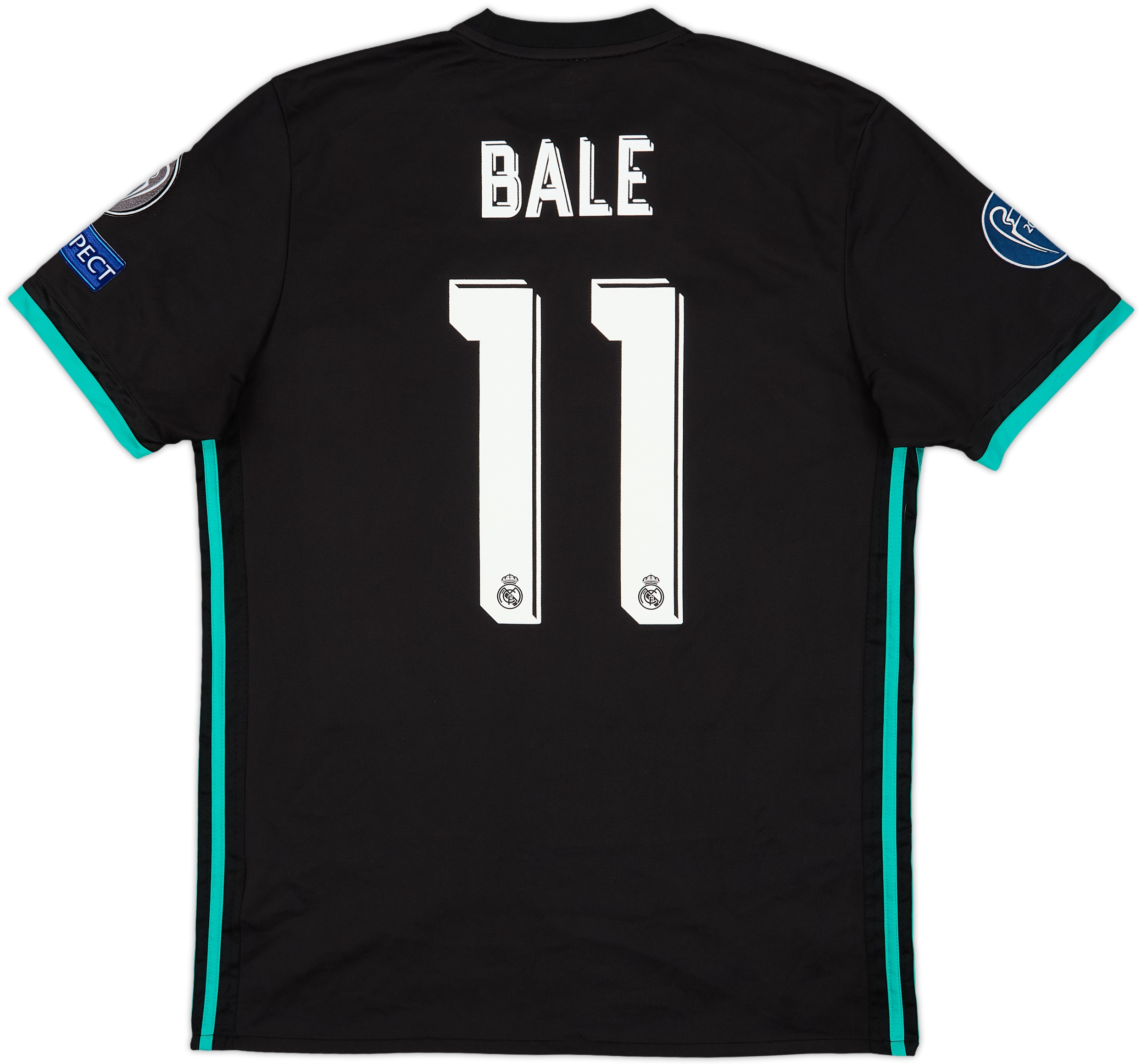 2017-18 Real Madrid Away Shirt Bale #11 - 9/10 - (L)