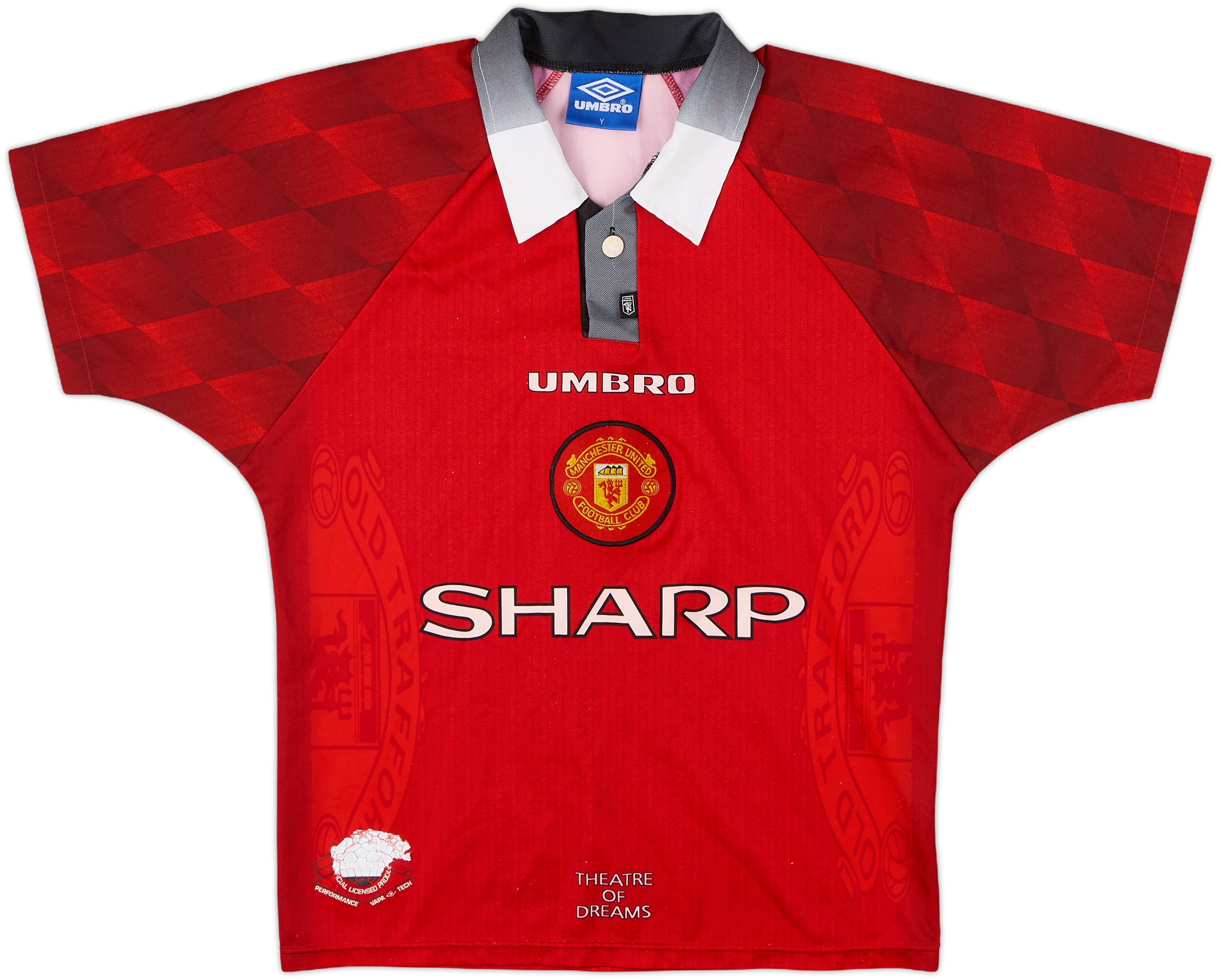 ウェア 1996-98 Manchester United  Shirt 1996-98 Manchester United Home Shirt - 5/10 - (Y)