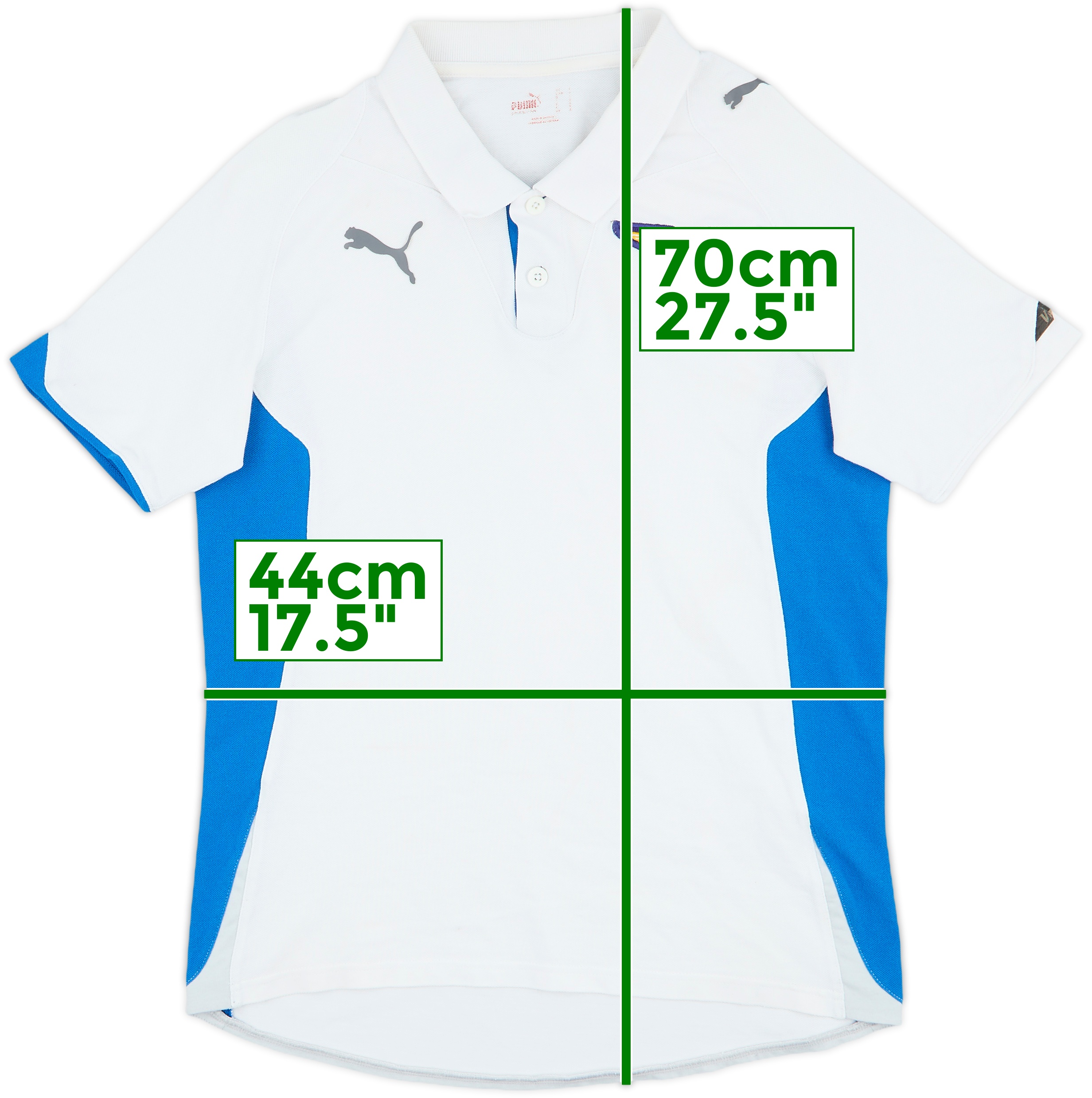 Puma SS Lazio 100周年 ゲームシャツ ポロシャツ ホワイト SS LAZIO 1999 2000 CENTENARY AWAY FOOTBALL SHIRT PUMA JERSEY