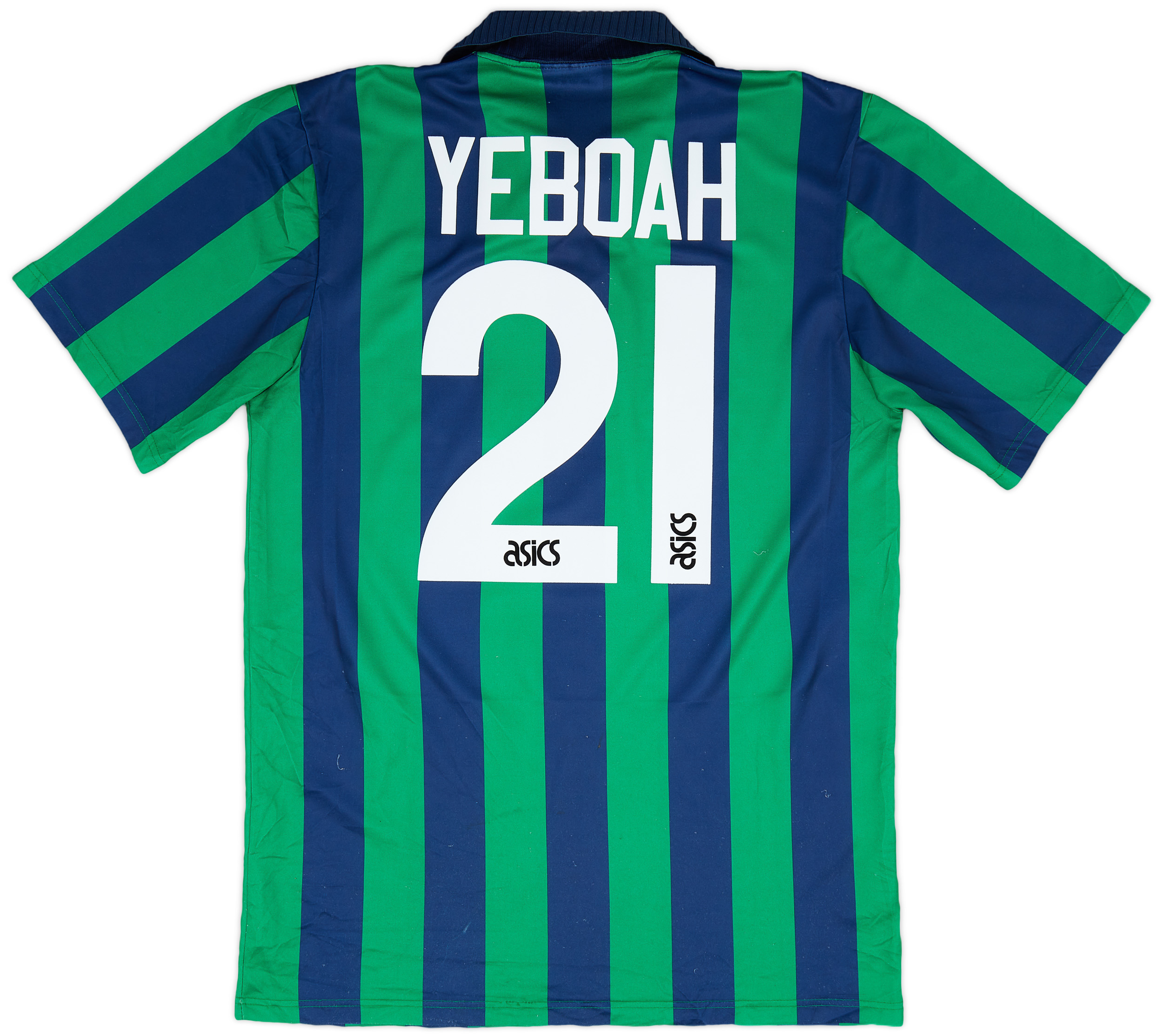 199495 Leeds United Third Shirt Yeboah 21 7/10 (M)