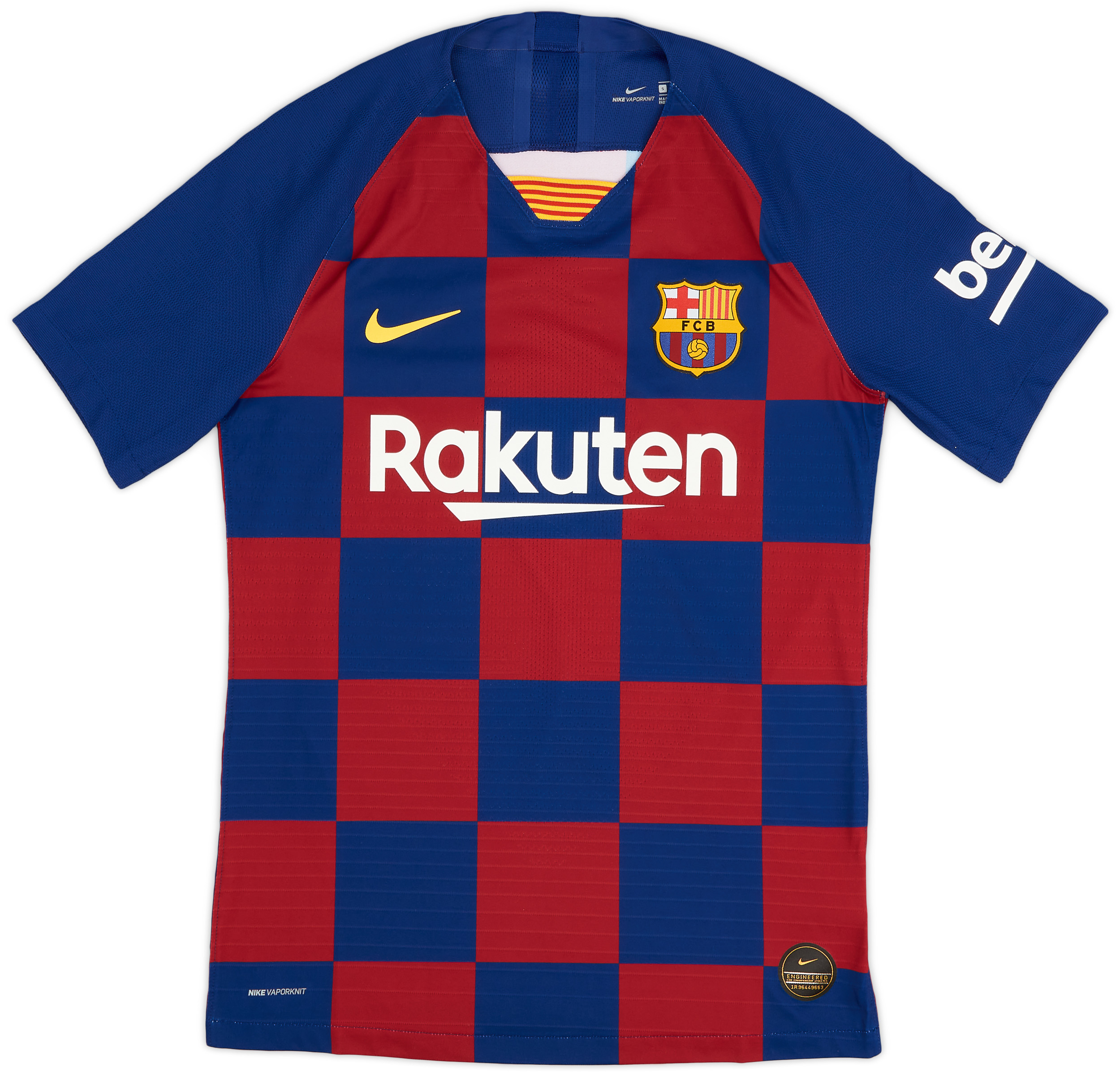 2020-21 Barcelona Authentic Home Shirt Messi #10 - 9/10 - (S)