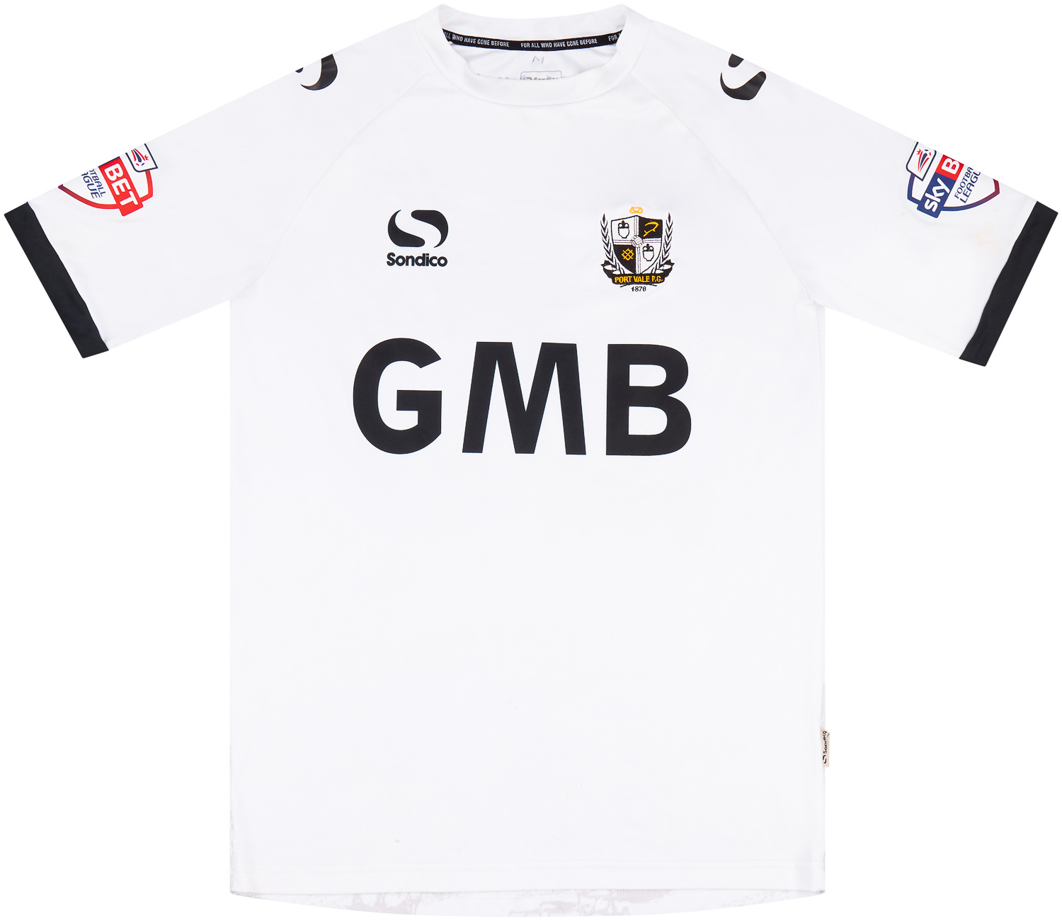 201314 Port Vale Match Issue Home Shirt Grimmer 20