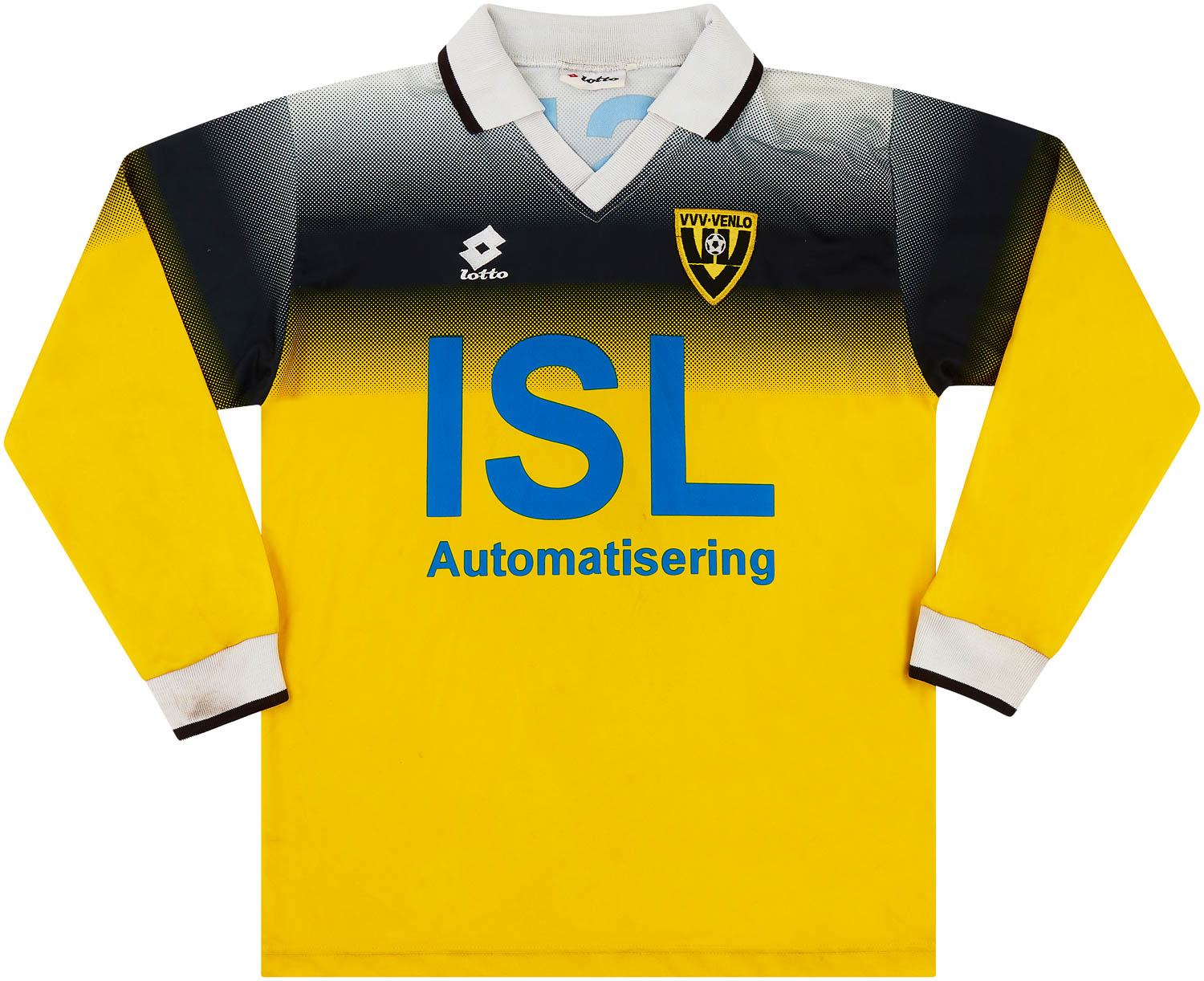 1996-98 VVV Venlo Match Issue Home L/S Shirt #7