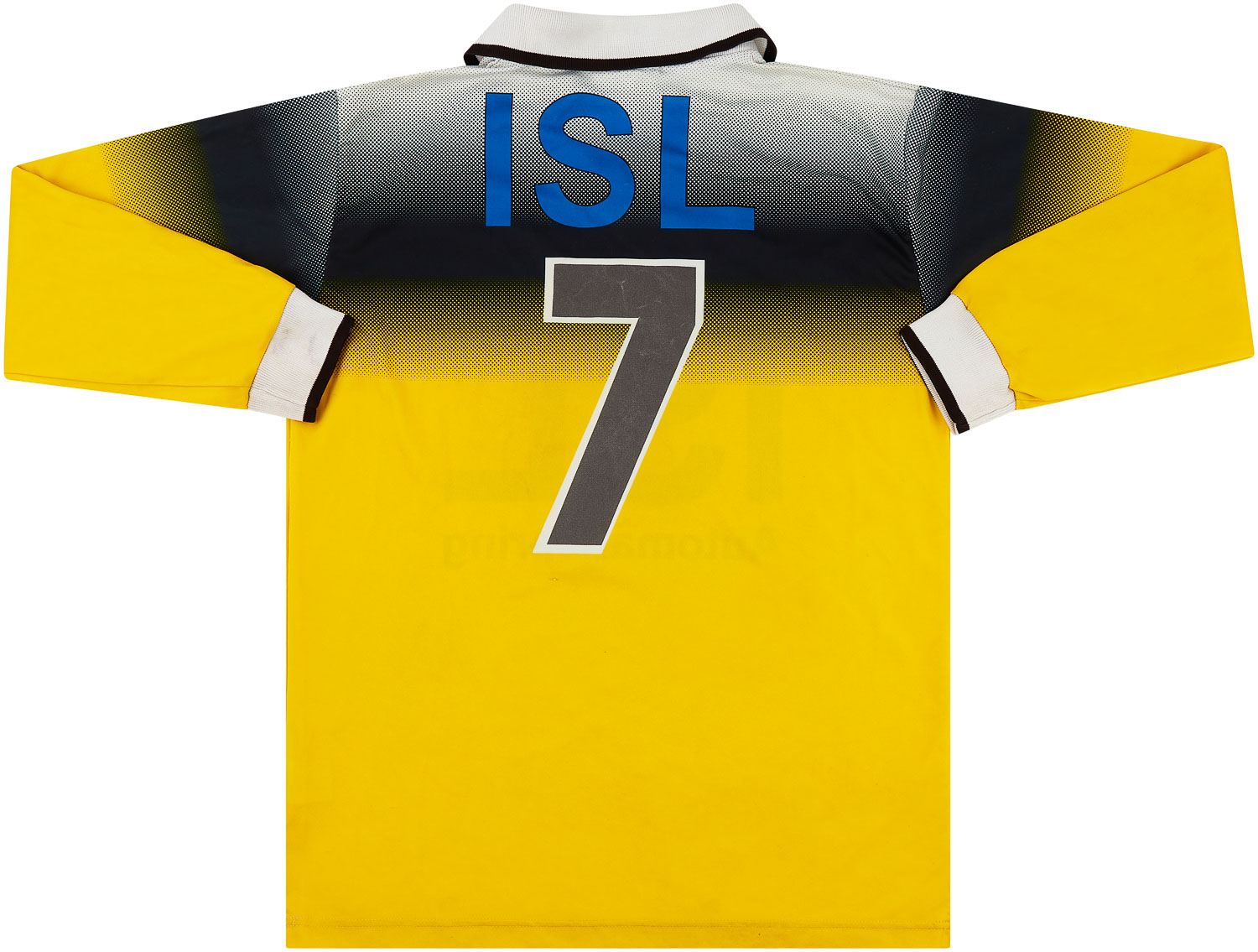 1996-98 VVV Venlo Match Issue Home L/S Shirt #7