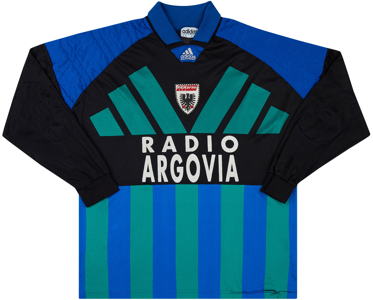 1992-94 FC Aarau Match Issue GK Shirt #1