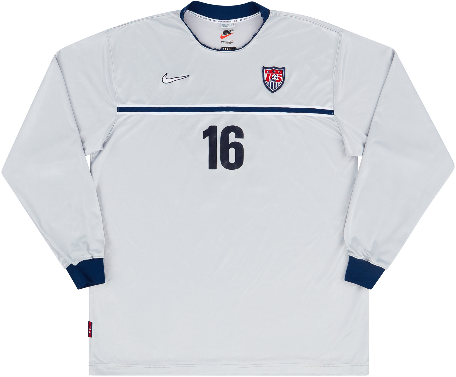 1998 USA Match Issue GK Shirt #16 (Sommer)