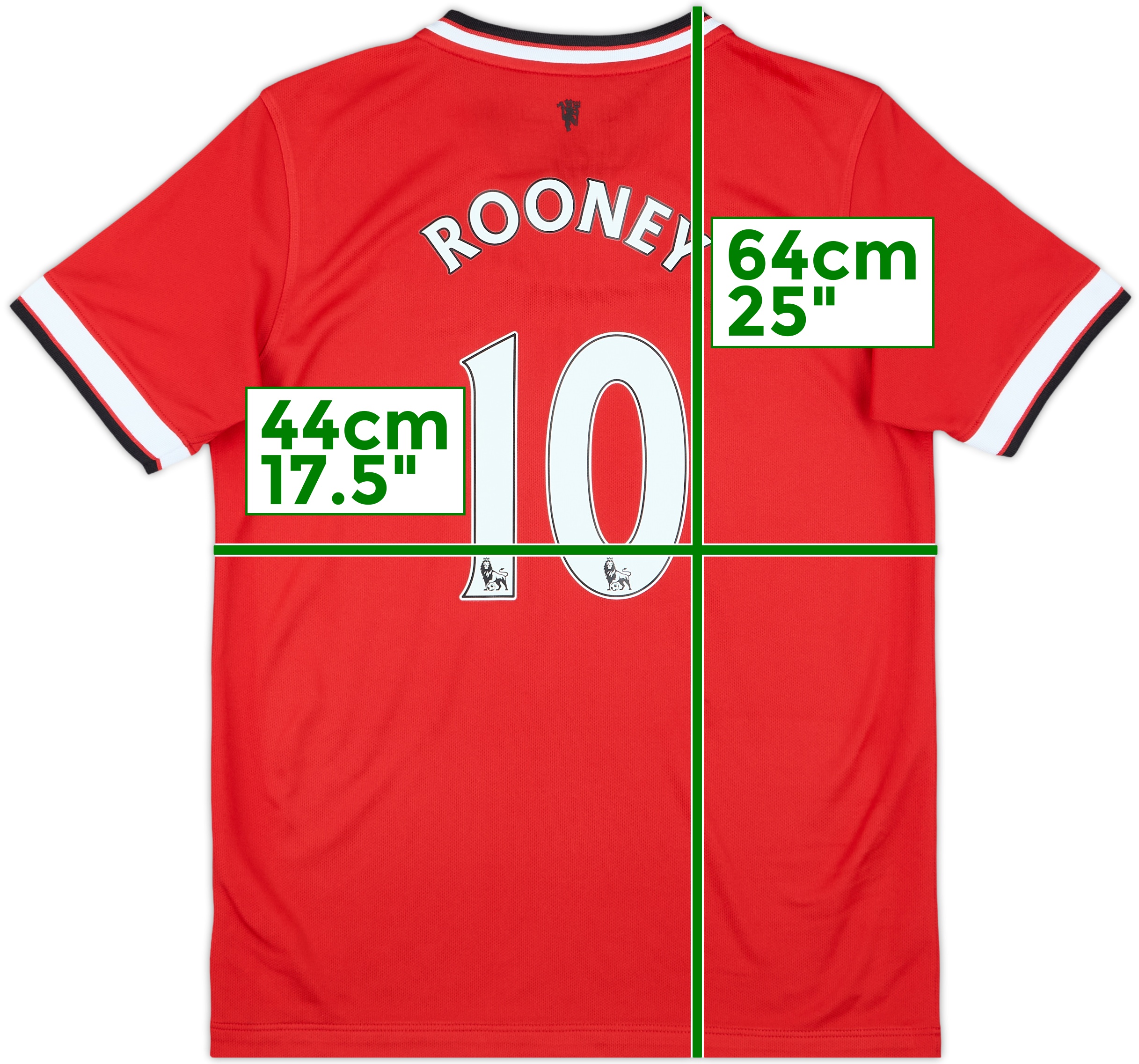 マンチェスター・ユナイテッド ROONEY 10番 シャツ 2012-13 Manchester United Home Shirt Rooney #10 - 5/10