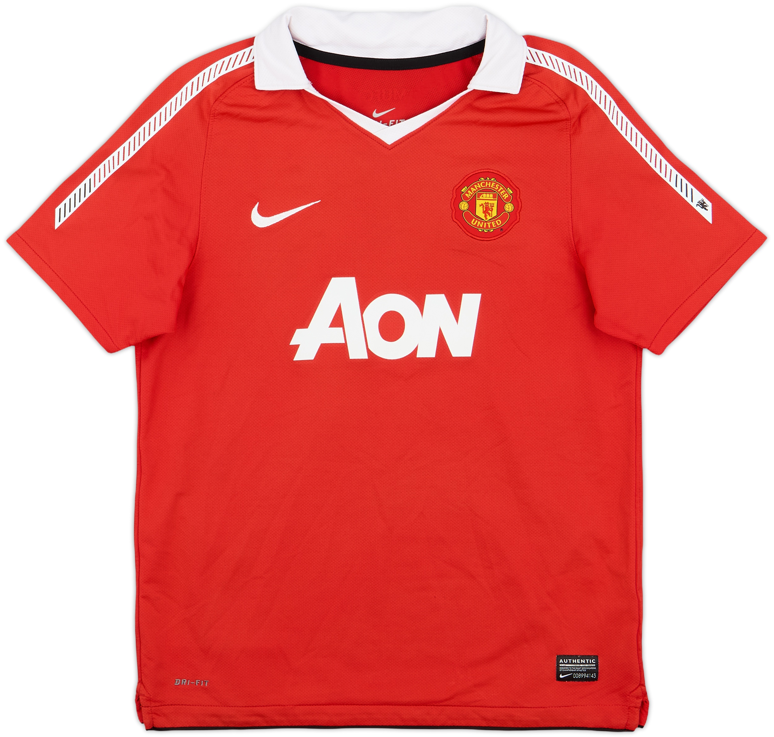 2010-11 Manchester United Home Shirt Rooney #10 - 8/10 - (L