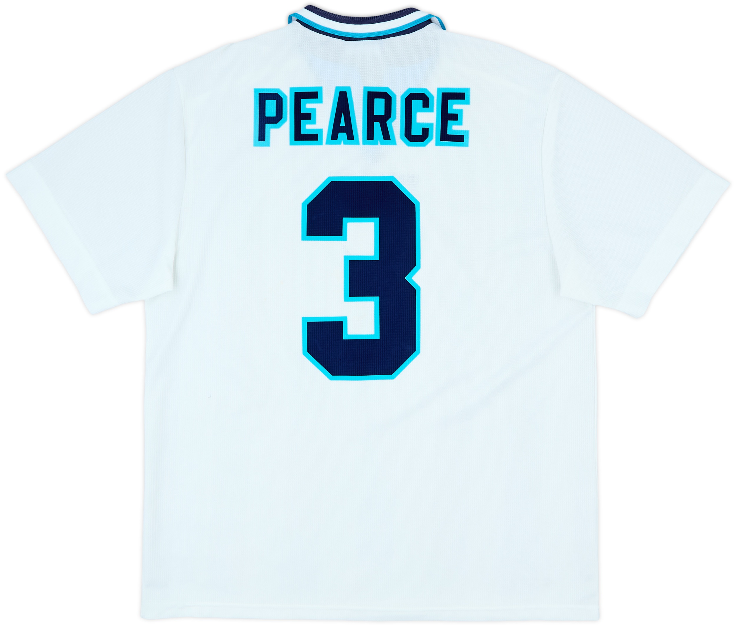 【正規選手支給品1995 England  L/S Pearce #3】 正規選手支給品1995 England home L/S Pearce #3】