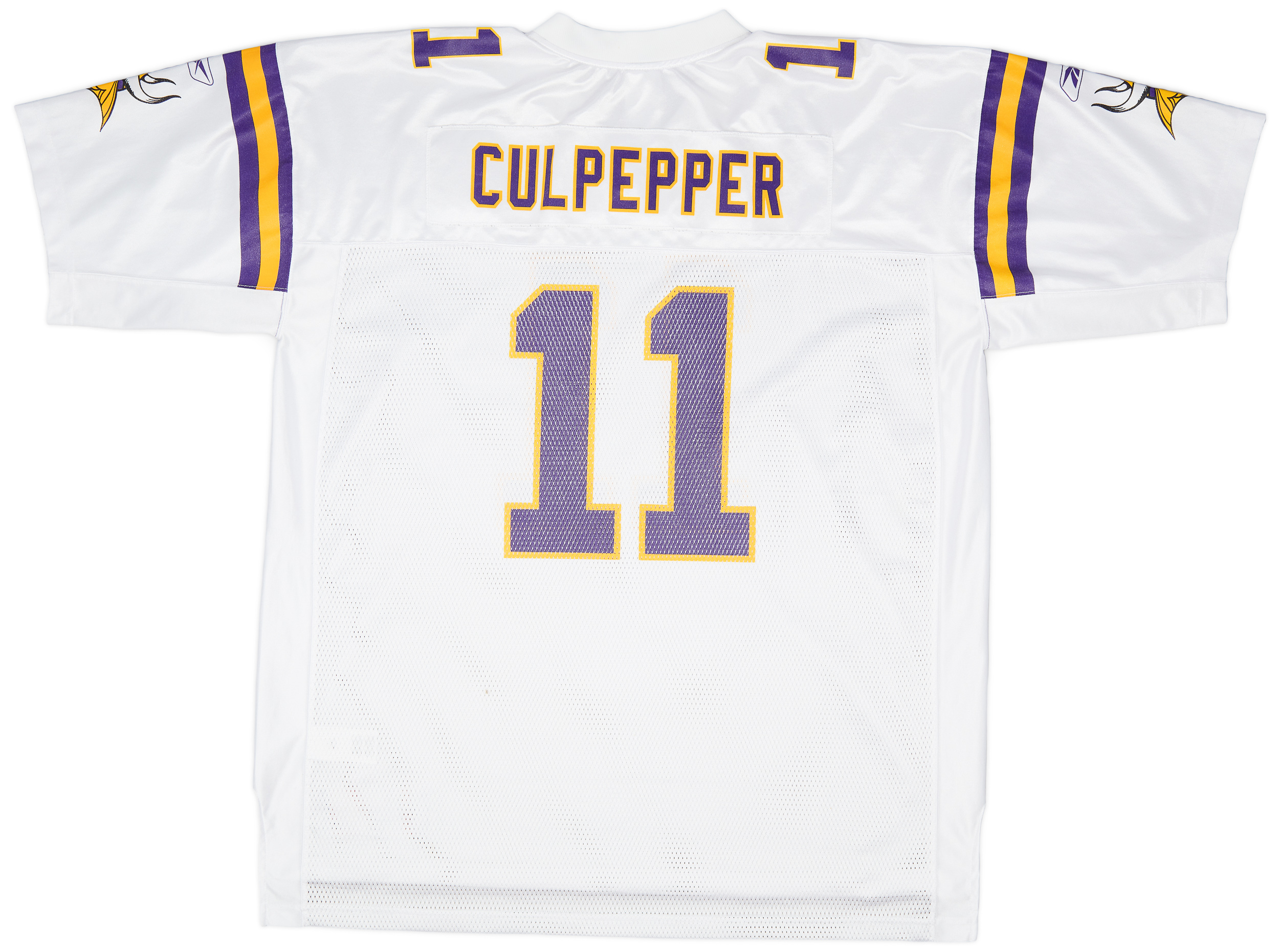 Reebok製 NFL ゲームシャツ #11 CULPEPPER 2XL 2002-04 Minnesota Vikings Culpepper #11 Reebok On Field Away