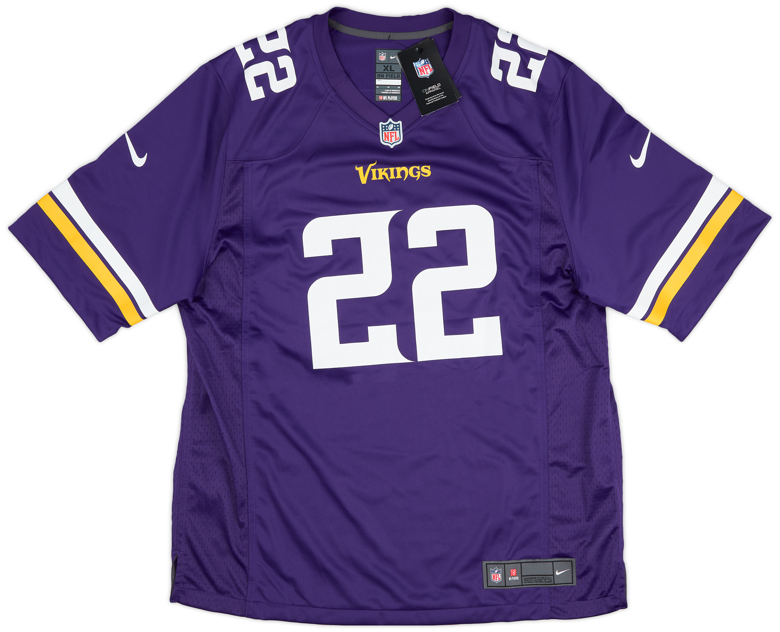 2018 23 Minnesota Vikings Smith 22 Nike Game Home Jersey XL