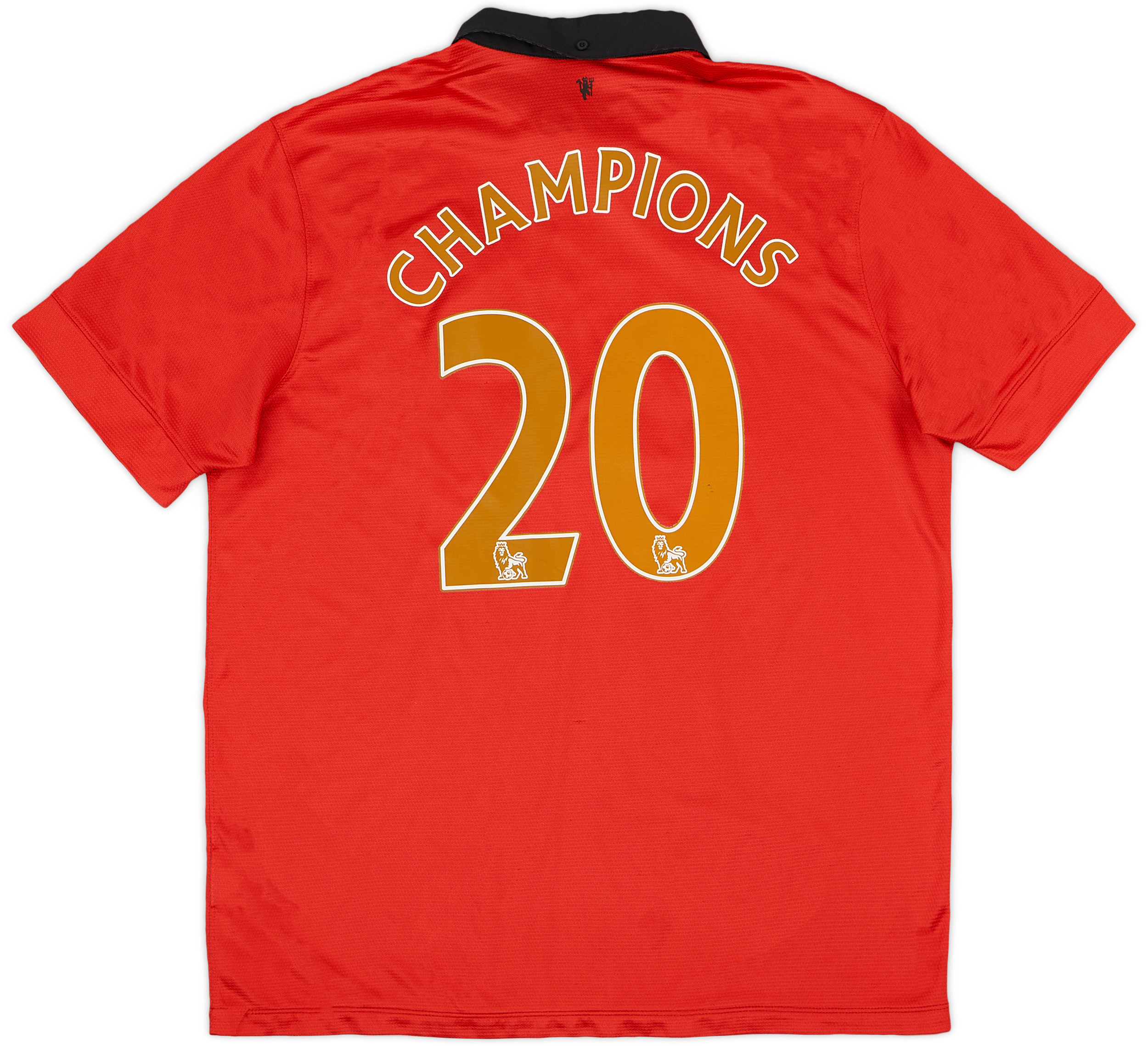 2013-14 Manchester United Home Shirt Champions #20 - 8/10 - (XL)