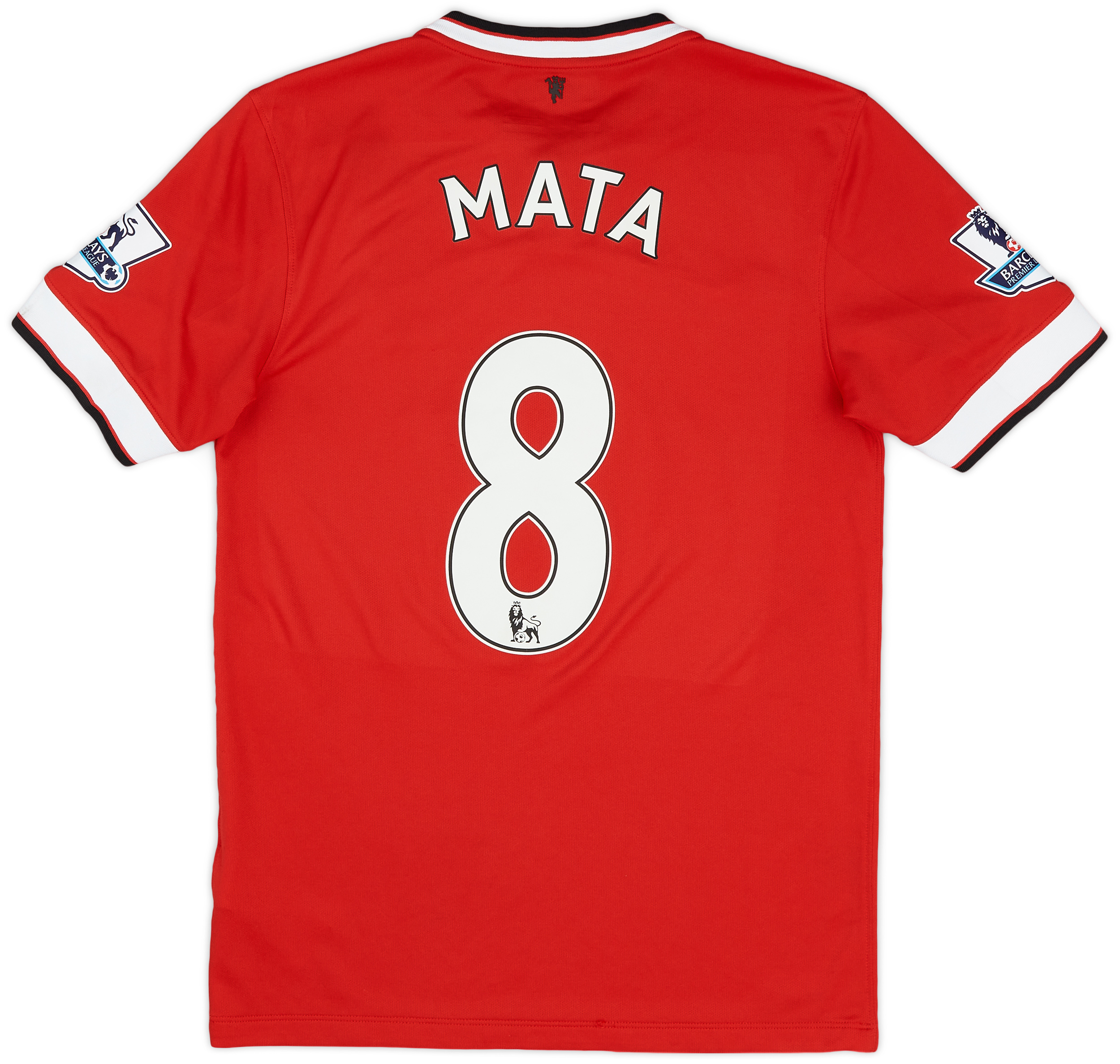 2014-15 Manchester United Home Shirt Mata #8 - 9/10 - (S)