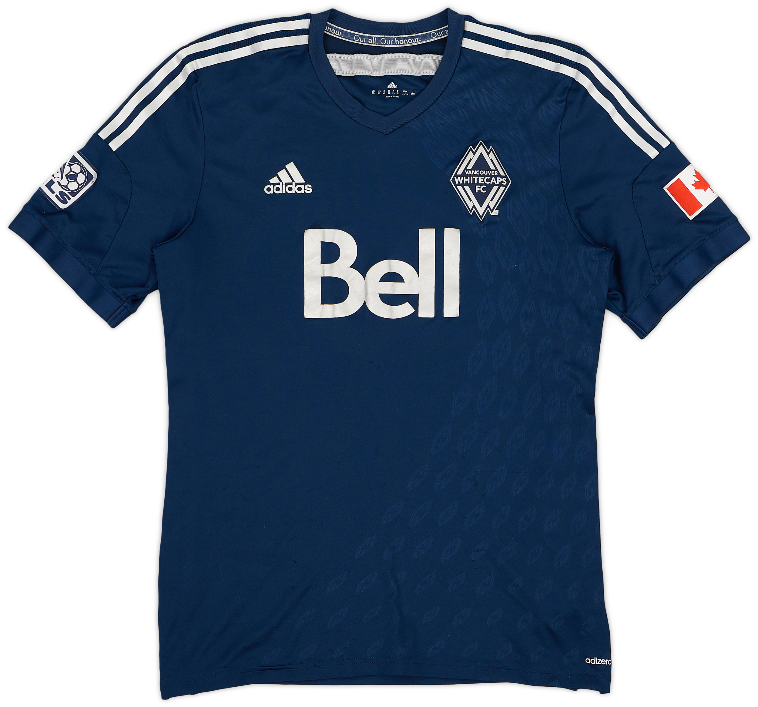 2014-15 Vancouver Whitecaps Authentic Away Shirt - 6/10 - (XL)