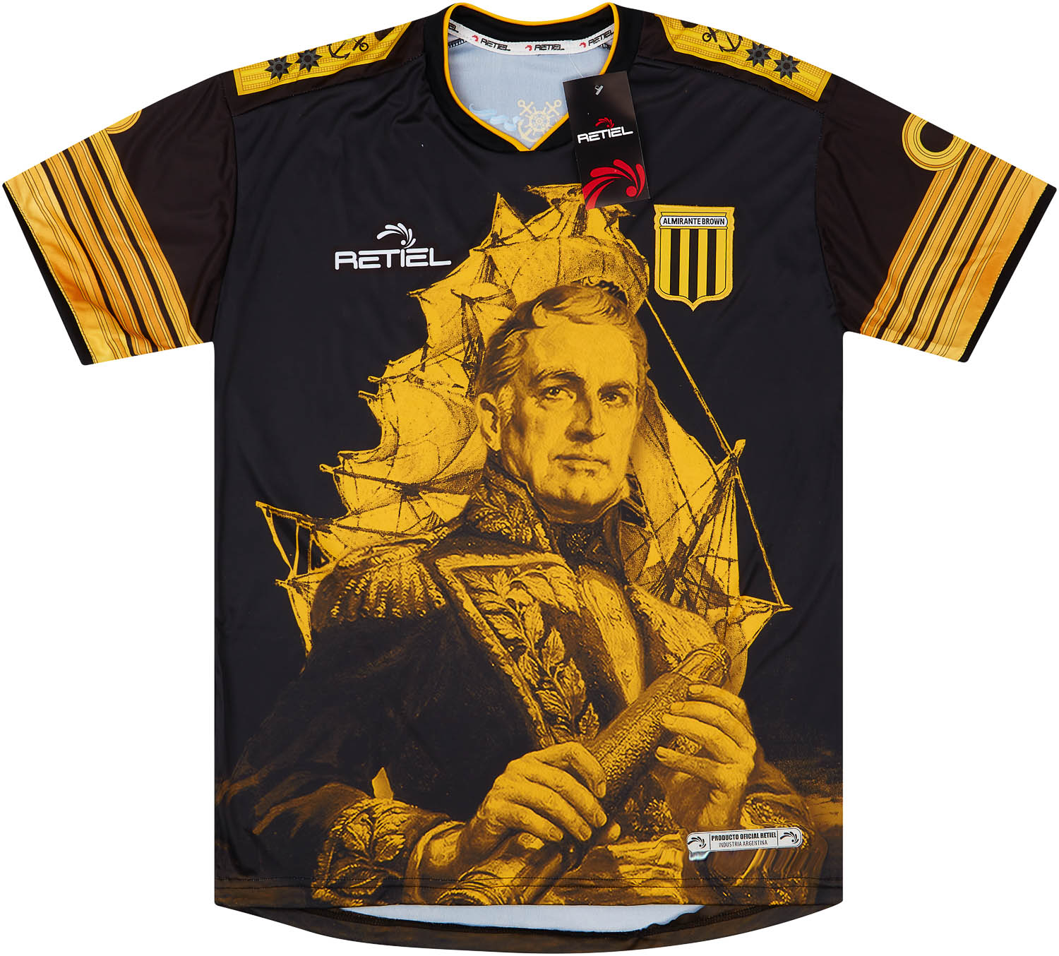 2021 Club Almirante Brown 'Admiral Guillermo' Special Edition GK Shirt